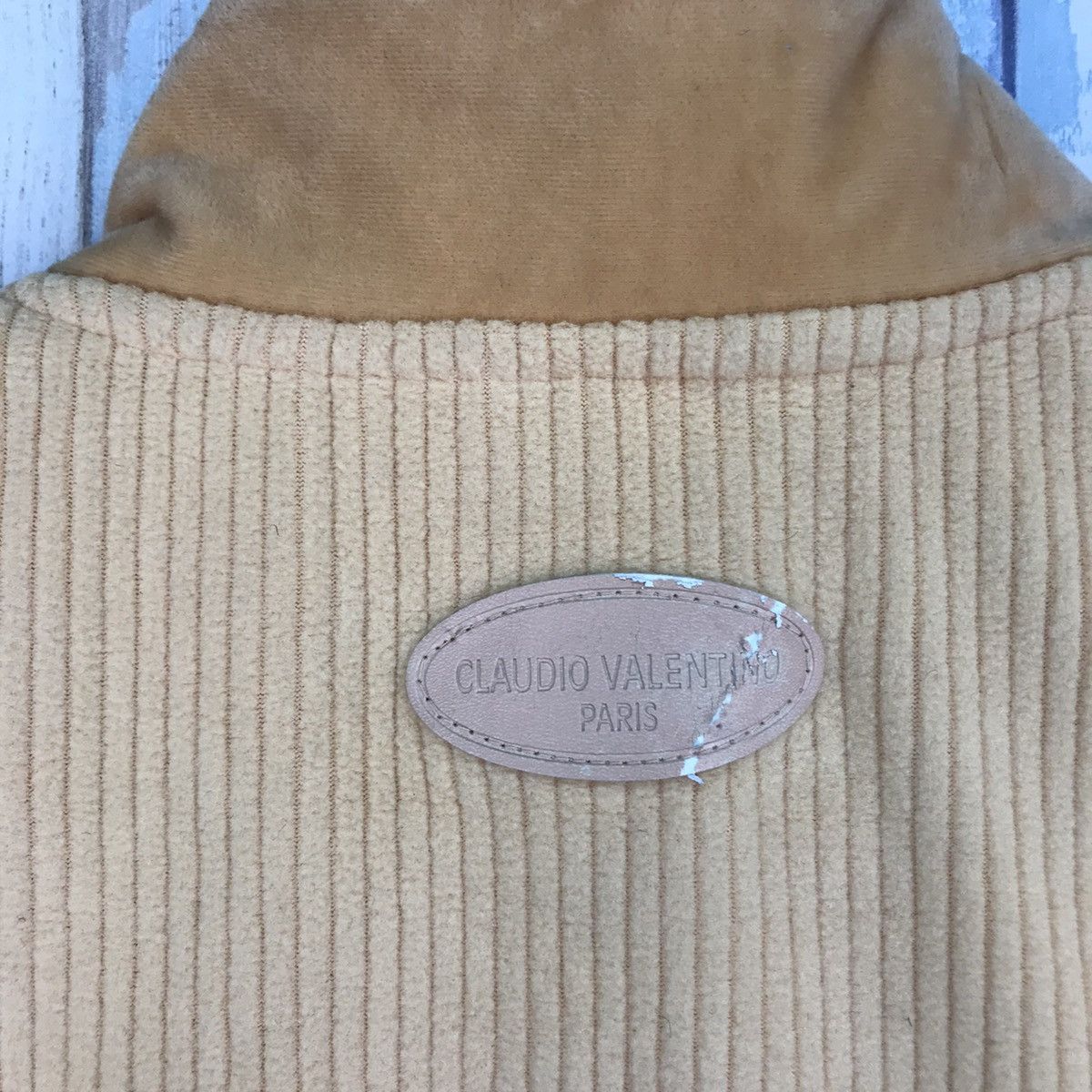 MR & MRS ITALY Vintage Claudio Valentino Paris Corduroy Vest Jacket Size US L / EU 52-54 / 3 - 9 Thumbnail