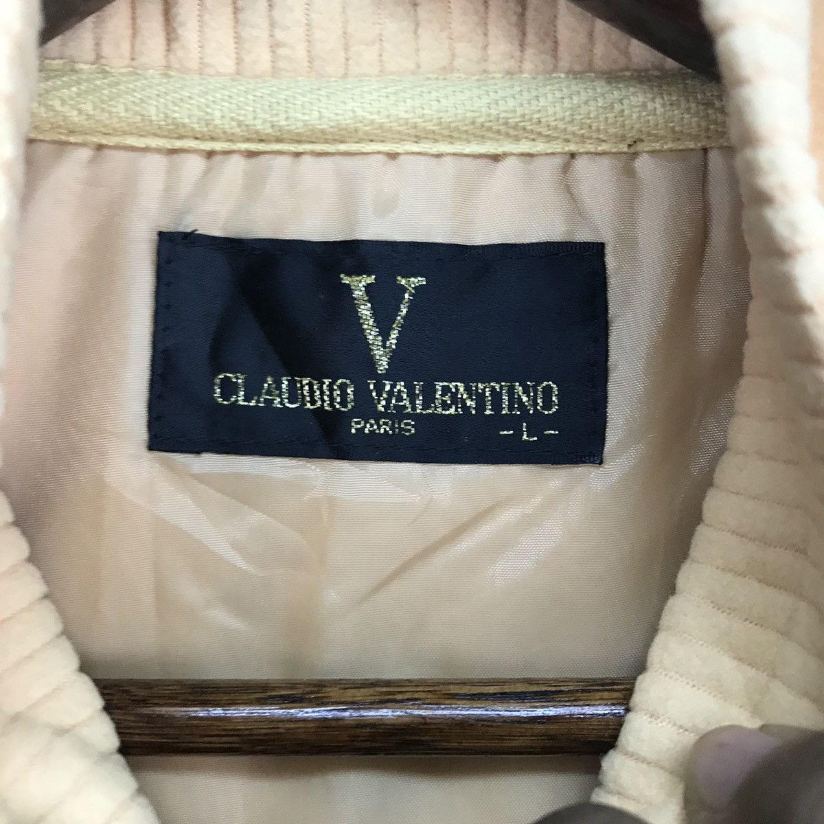 MR & MRS ITALY Vintage Claudio Valentino Paris Corduroy Vest Jacket Size US L / EU 52-54 / 3 - 6 Thumbnail