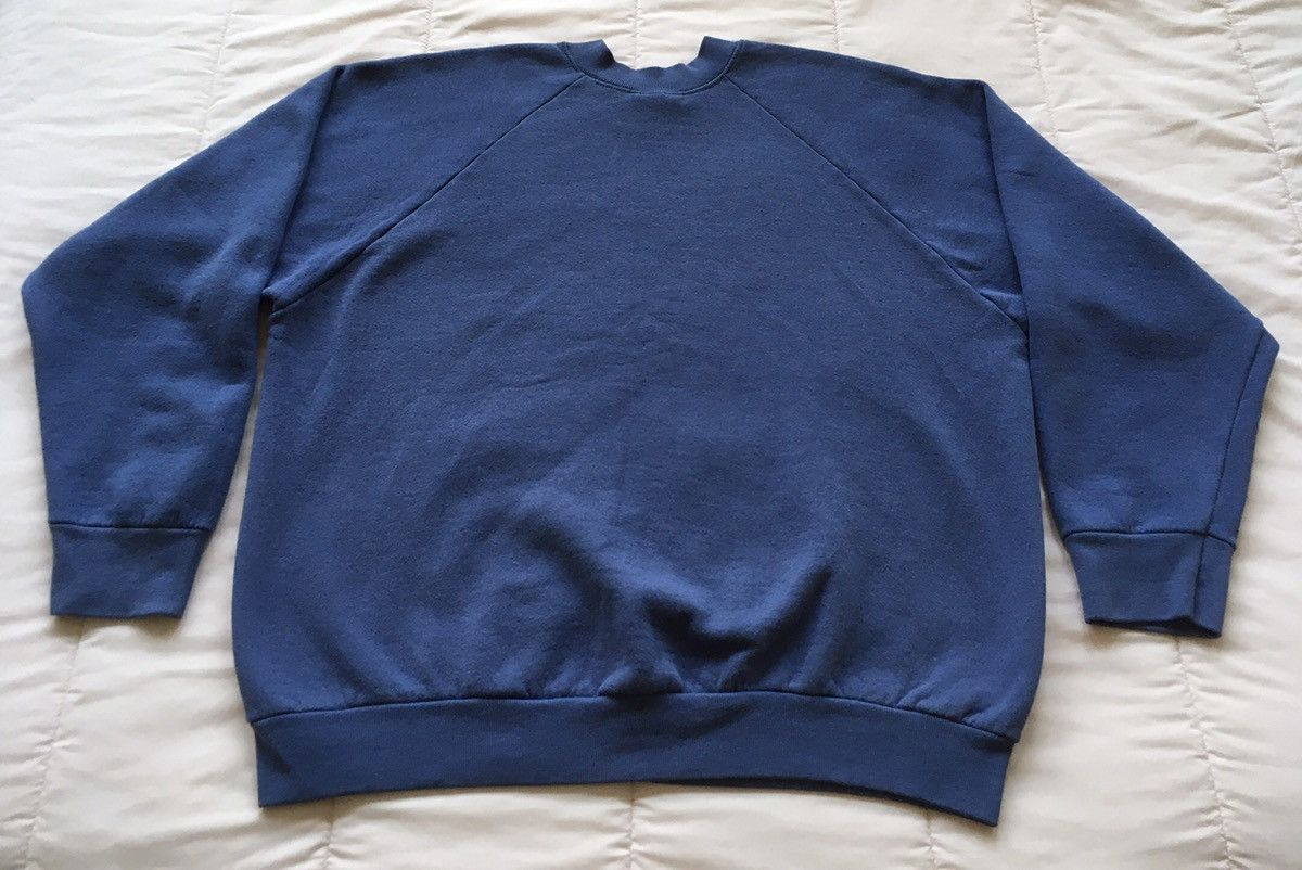 Fruit Of The Loom Fruit Of The Loom Sweatshirt Sweater Purple Blue Vintage 90s Size US XL / EU 56 / 4 - 5 Thumbnail