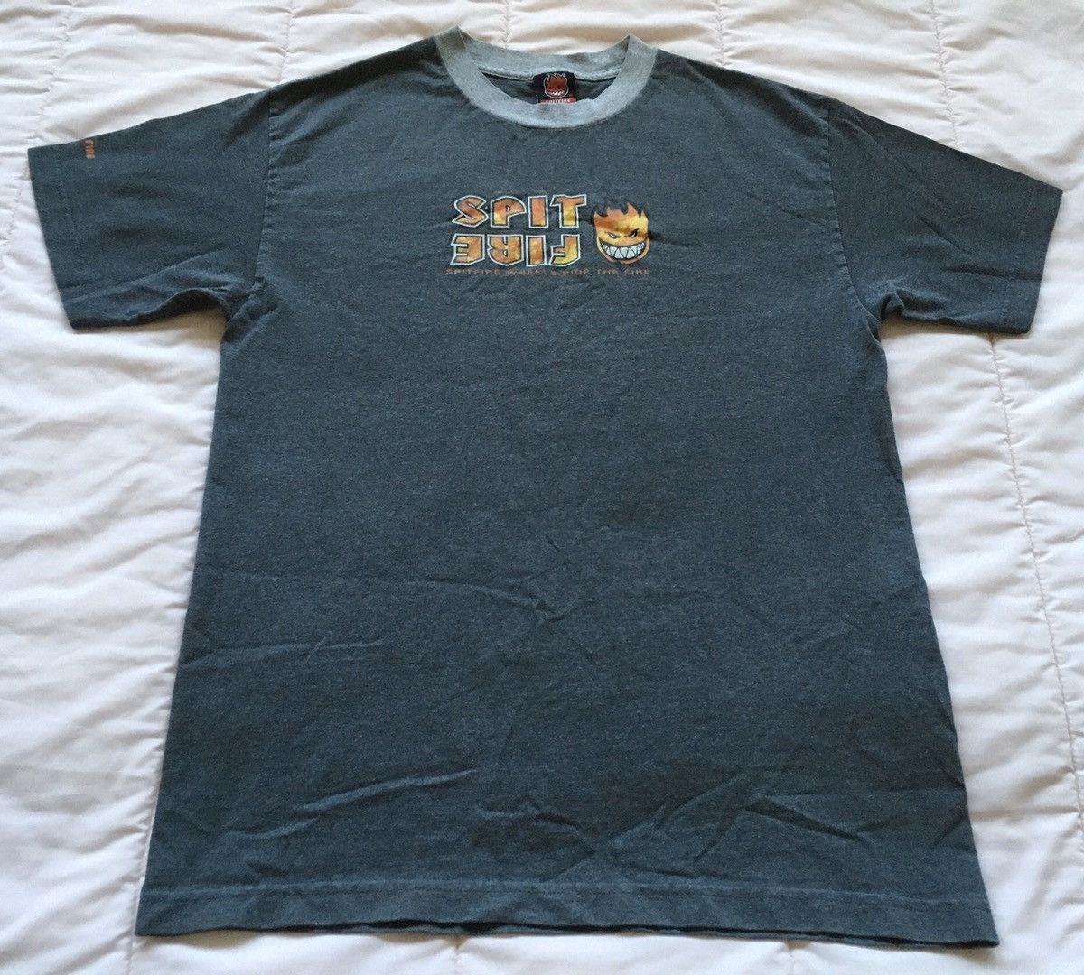 Spitfire × Vintage Spitfire Wheels Shirt Fire Flamehead Skate Vintage 90s Y2K Size US M / EU 48-50 / 2 - 7 Thumbnail