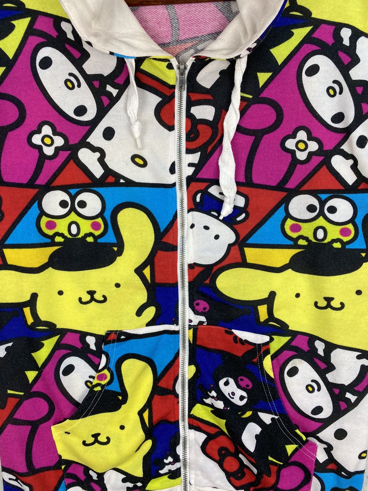 Cartoon Network Sanrio Characters Fullprint Hoodies Size US M / EU 48-50 / 2 - 4 Thumbnail
