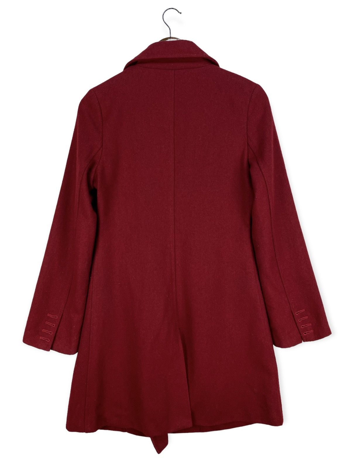 If Six Was Nine Super Lovers Wool Long Jacket Size S / US 4 / IT 40 - 4 Thumbnail