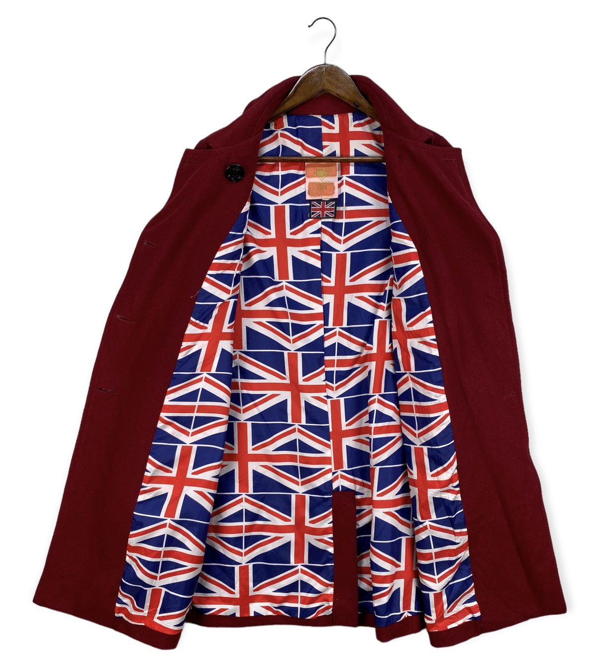 If Six Was Nine Super Lovers Wool Long Jacket Size S / US 4 / IT 40 - 2 Thumbnail