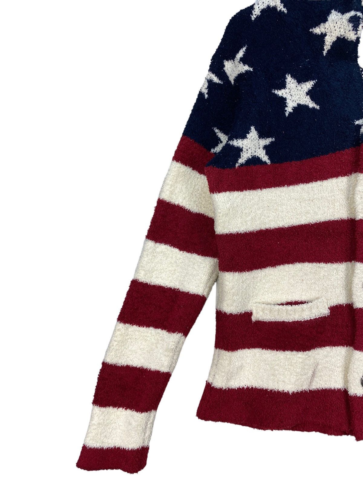 Vintage Power To The People USA Flag Fleece Knitwear Size US M / EU 48-50 / 2 - 4 Thumbnail