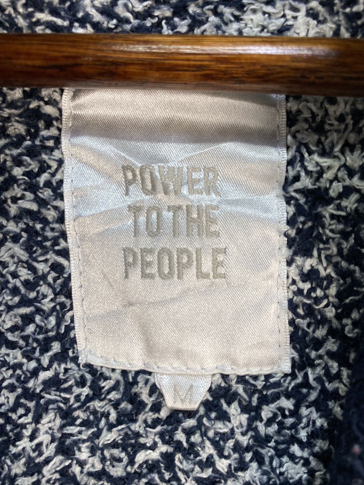 Vintage Power To The People USA Flag Fleece Knitwear Size US M / EU 48-50 / 2 - 6 Thumbnail