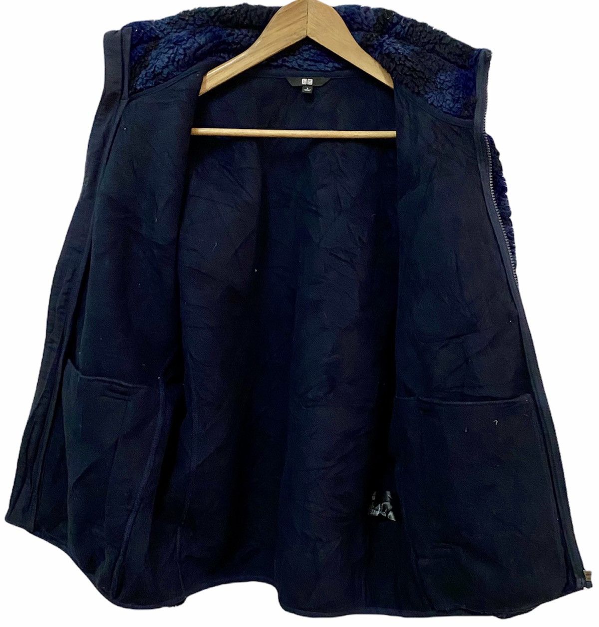 Engineered Garments × Japanese Brand × Uniqlo AW19 UNIQLO JAPAN DEEP PILE RETRO X FLEECE JACKET Size US M / EU 48-50 / 2 - 8 Thumbnail