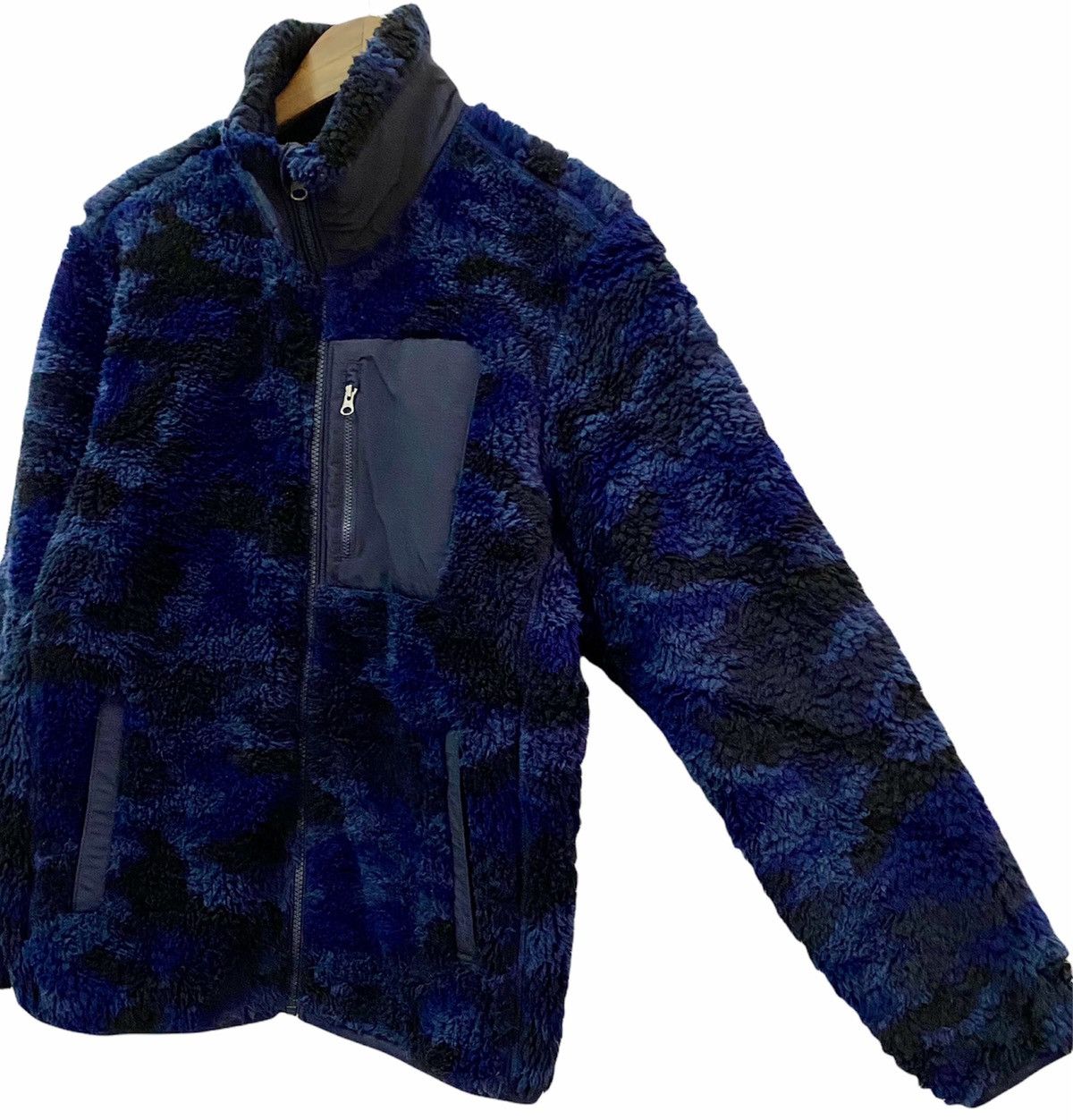 Engineered Garments × Japanese Brand × Uniqlo AW19 UNIQLO JAPAN DEEP PILE RETRO X FLEECE JACKET Size US M / EU 48-50 / 2 - 7 Thumbnail