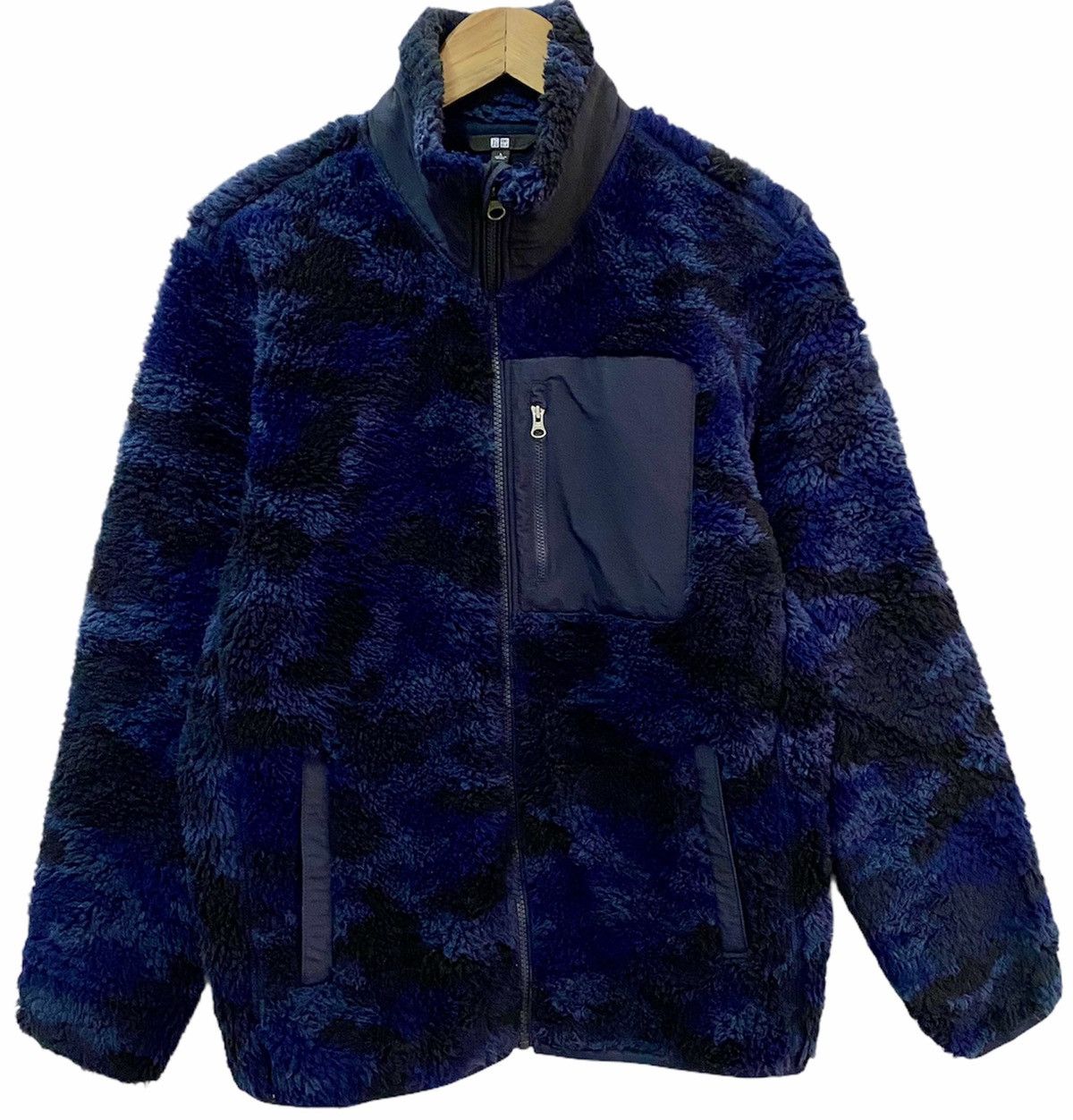 Engineered Garments × Japanese Brand × Uniqlo AW19 UNIQLO JAPAN DEEP PILE RETRO X FLEECE JACKET Size US M / EU 48-50 / 2 - 1 Thumbnail