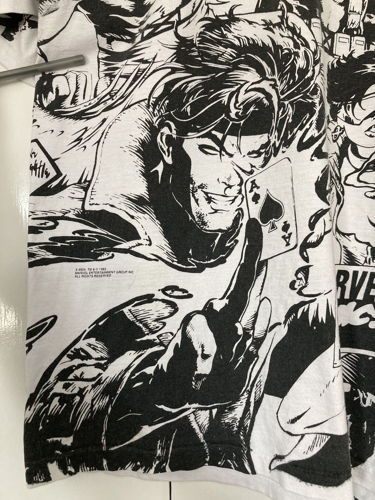 Marvel Comics X-MEN ‘93 SHIRT MARVEL COMICS Vintage 90S ALL OVER WOLVERINE Size US XL / EU 56 / 4 - 4 Thumbnail