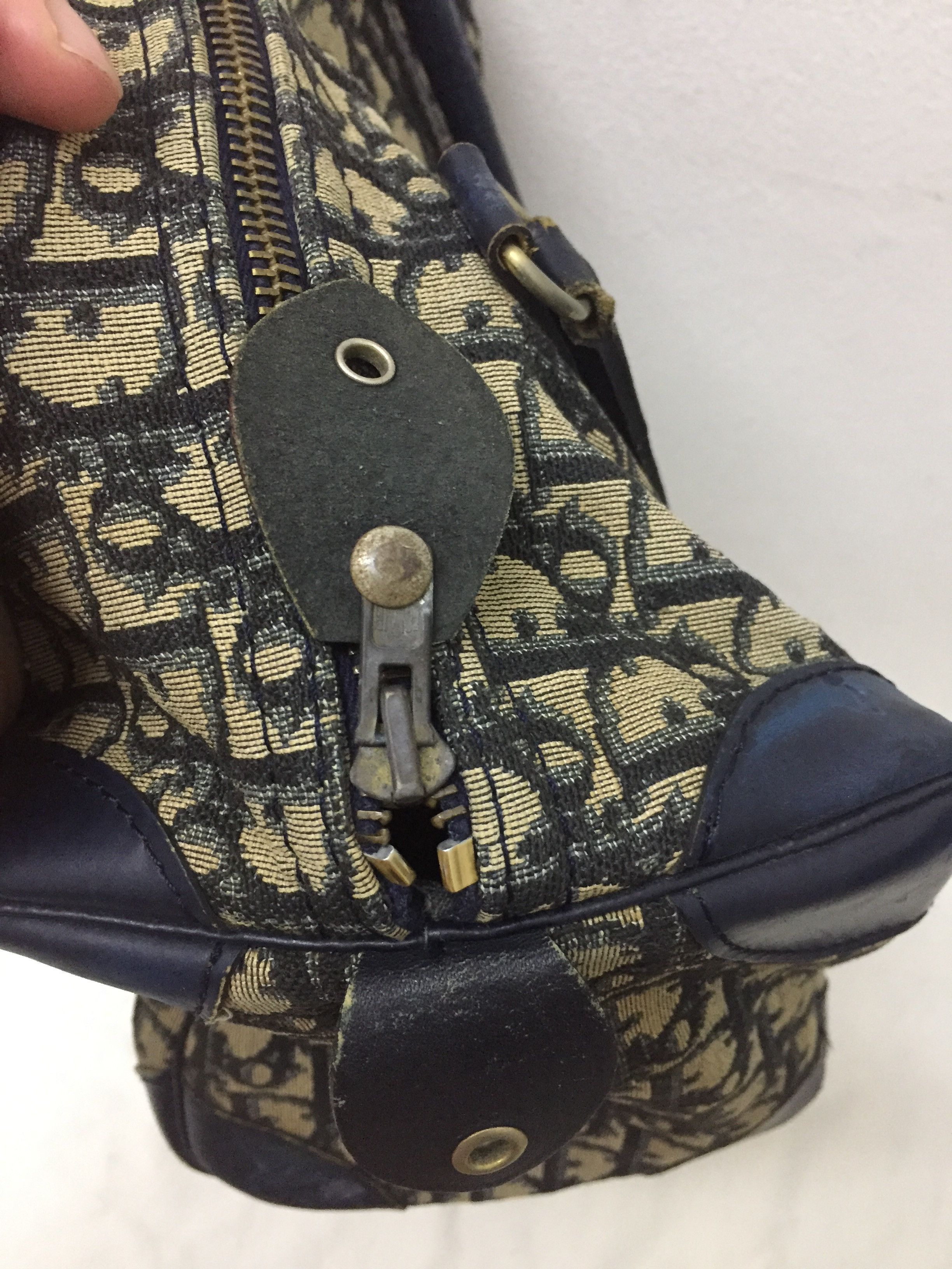 Dior 80's DIOR Trotter Monogram Small Duffle Boston Size ONE SIZE - 11 Thumbnail