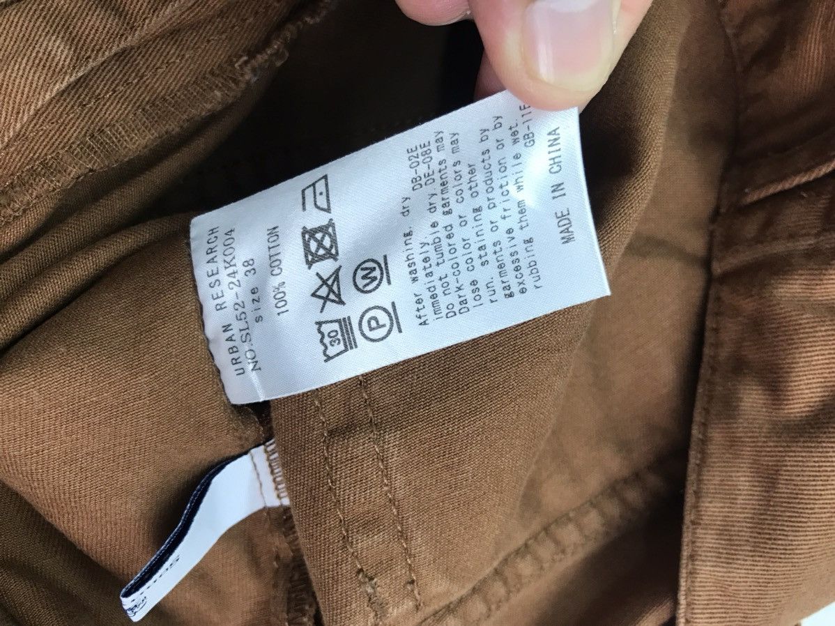 Japanese Brand Urban Research Fatigue Baker Pants Size US 26 / EU 42 - 10 Thumbnail
