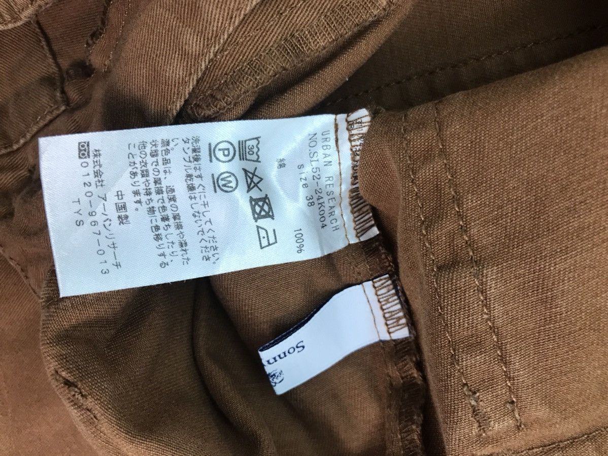 Japanese Brand Urban Research Fatigue Baker Pants Size US 26 / EU 42 - 9 Thumbnail