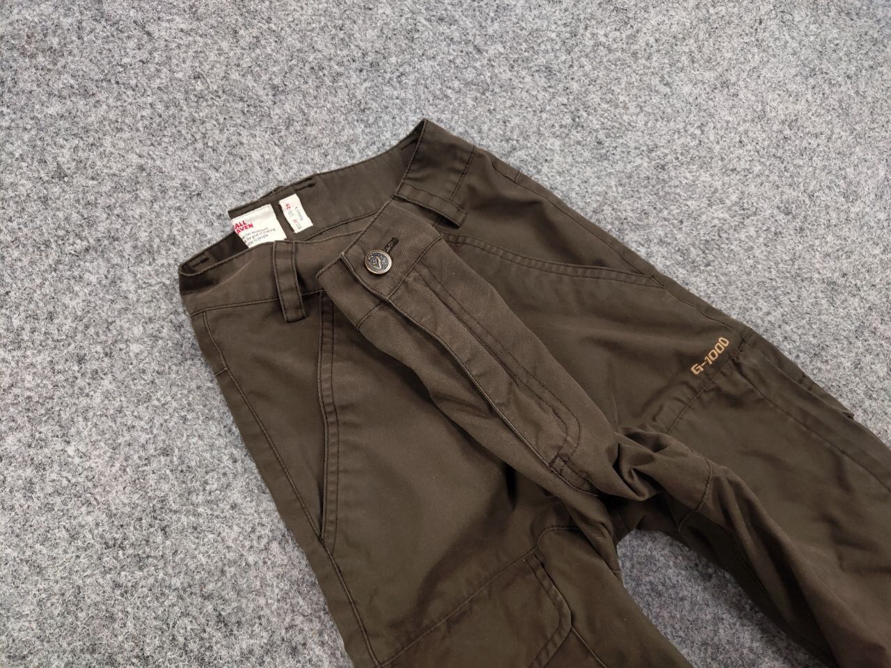 Fjallraven Fjallraven Karl Pro Trousers g1000 Cargo Brown Pants Size 38" / US 16 / IT 52 - 11 Thumbnail