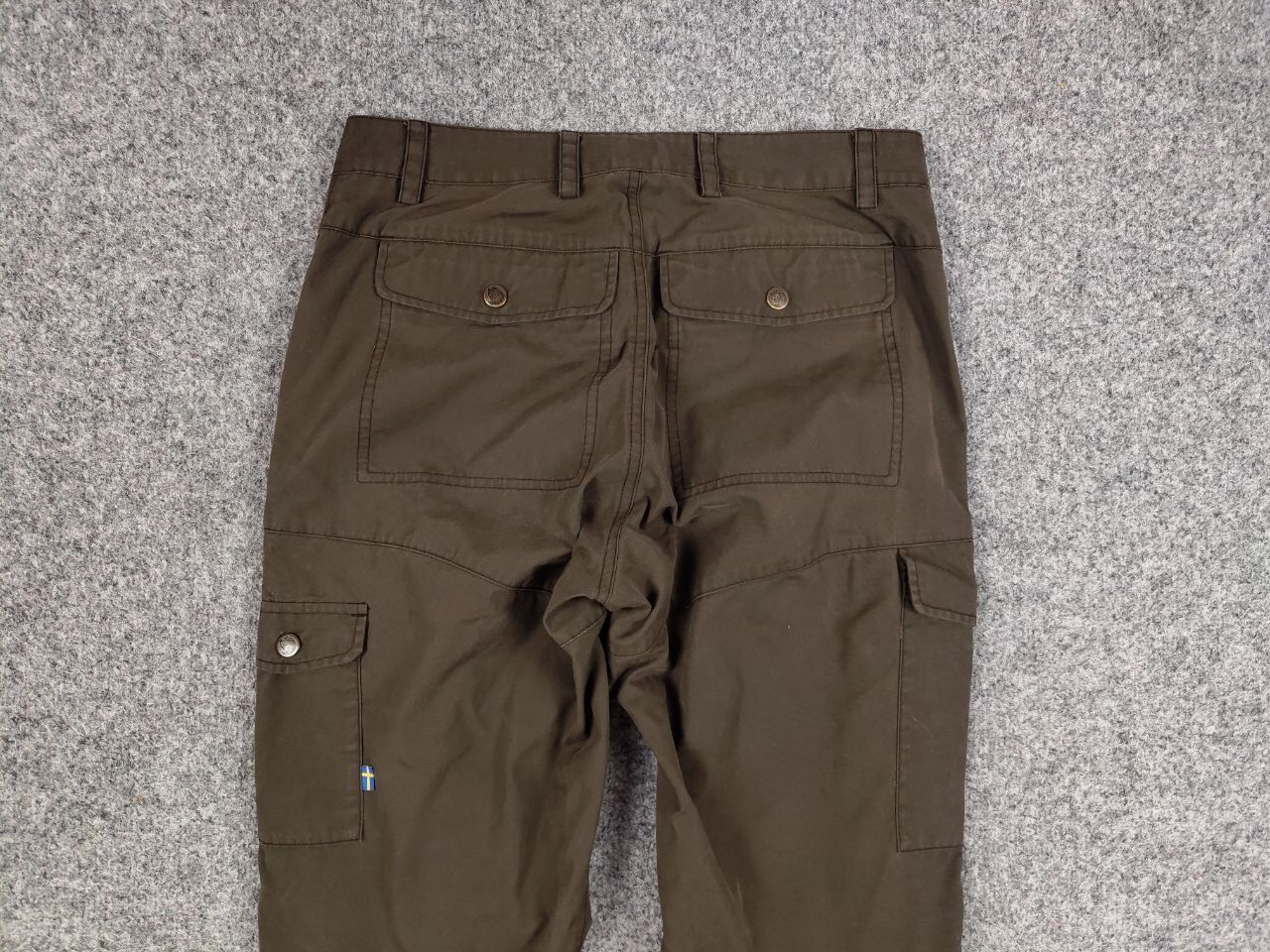 Fjallraven Fjallraven Karl Pro Trousers g1000 Cargo Brown Pants Size 38" / US 16 / IT 52 - 15 Thumbnail