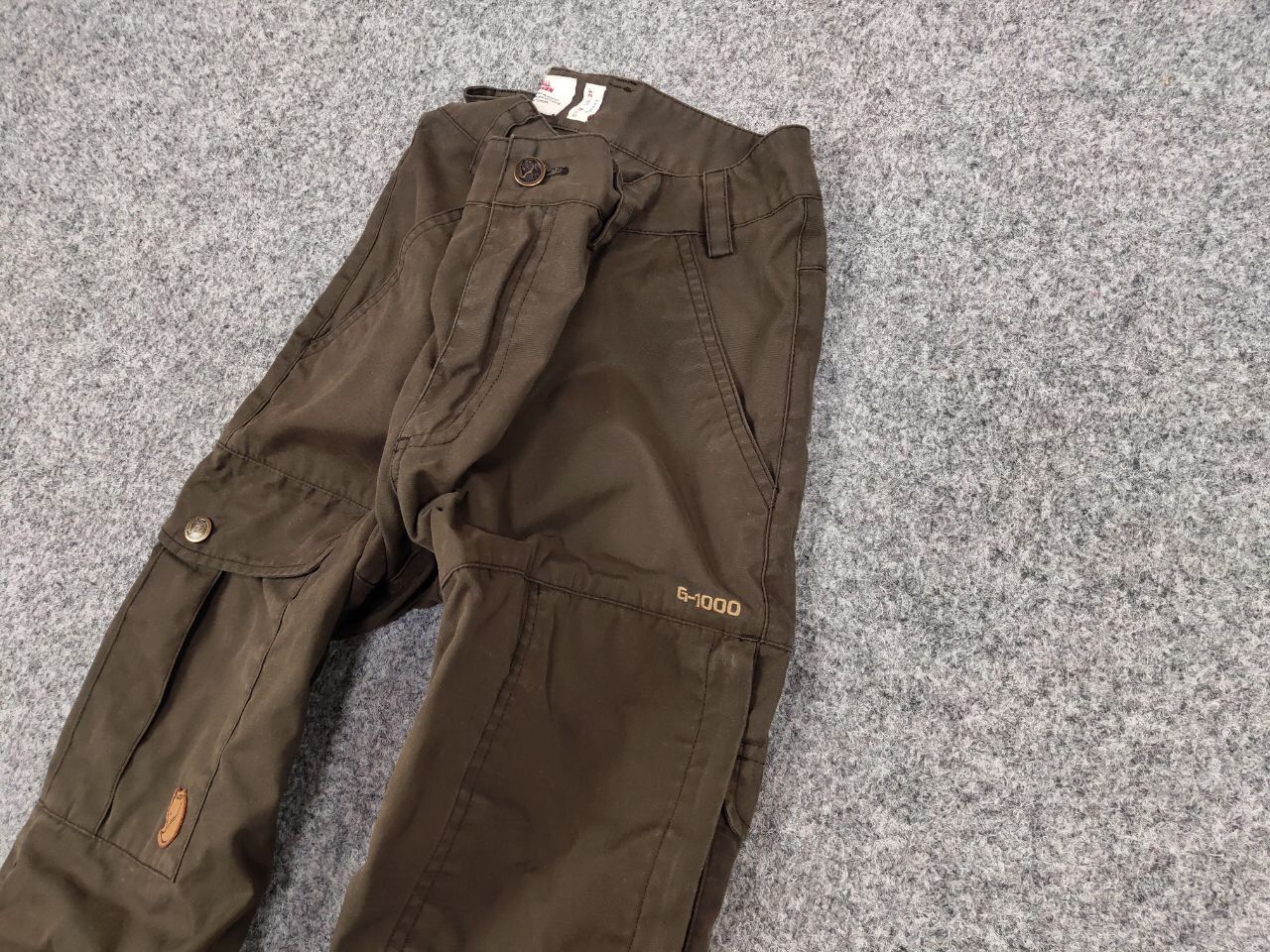Fjallraven Fjallraven Karl Pro Trousers g1000 Cargo Brown Pants Size 38" / US 16 / IT 52 - 4 Thumbnail