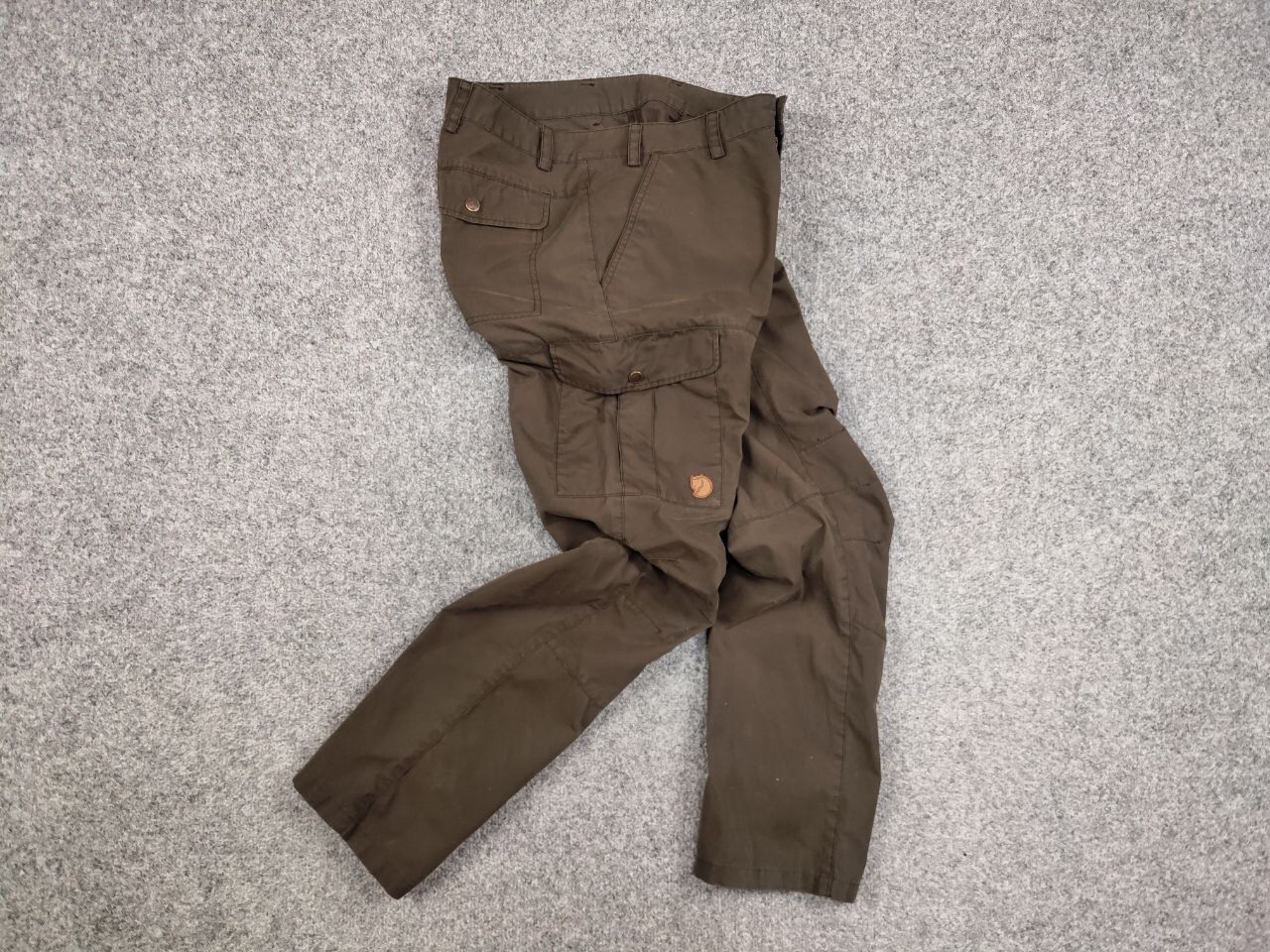 Fjallraven Fjallraven Karl Pro Trousers g1000 Cargo Brown Pants Size 38" / US 16 / IT 52 - 16 Thumbnail