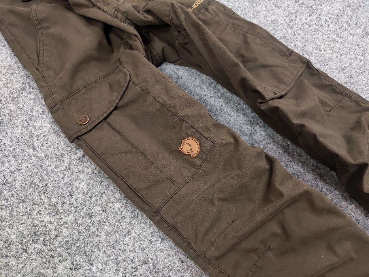 Fjallraven Fjallraven Karl Pro Trousers g1000 Cargo Brown Pants Size 38" / US 16 / IT 52 - 9 Thumbnail