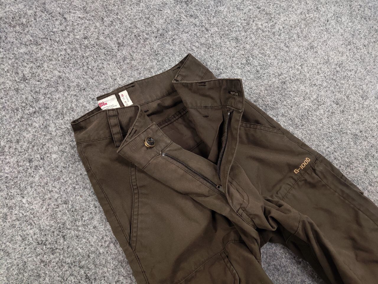 Fjallraven Fjallraven Karl Pro Trousers g1000 Cargo Brown Pants Size 38" / US 16 / IT 52 - 12 Thumbnail