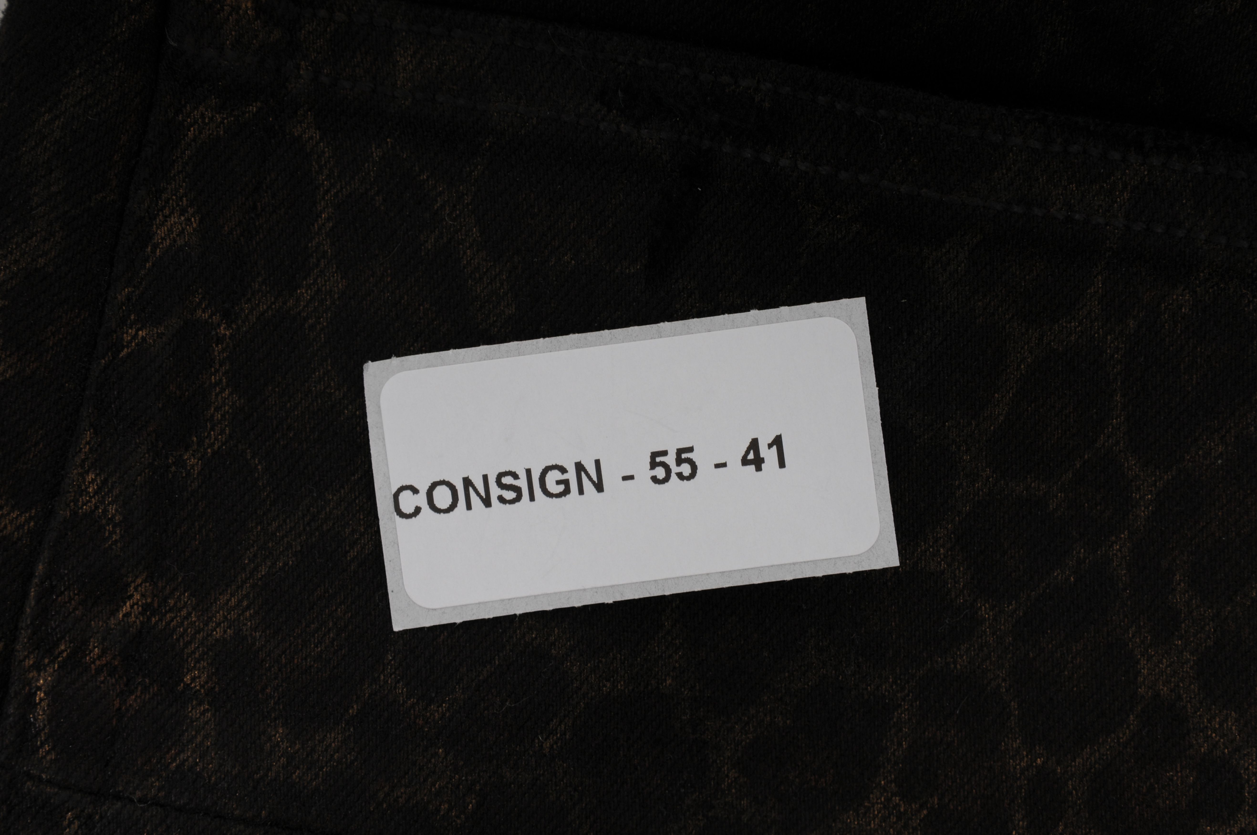 Amiri Leopard Print Broken Knee Distressed Stretch Denim Jeans Size US 34 / EU 50 - 10 Thumbnail