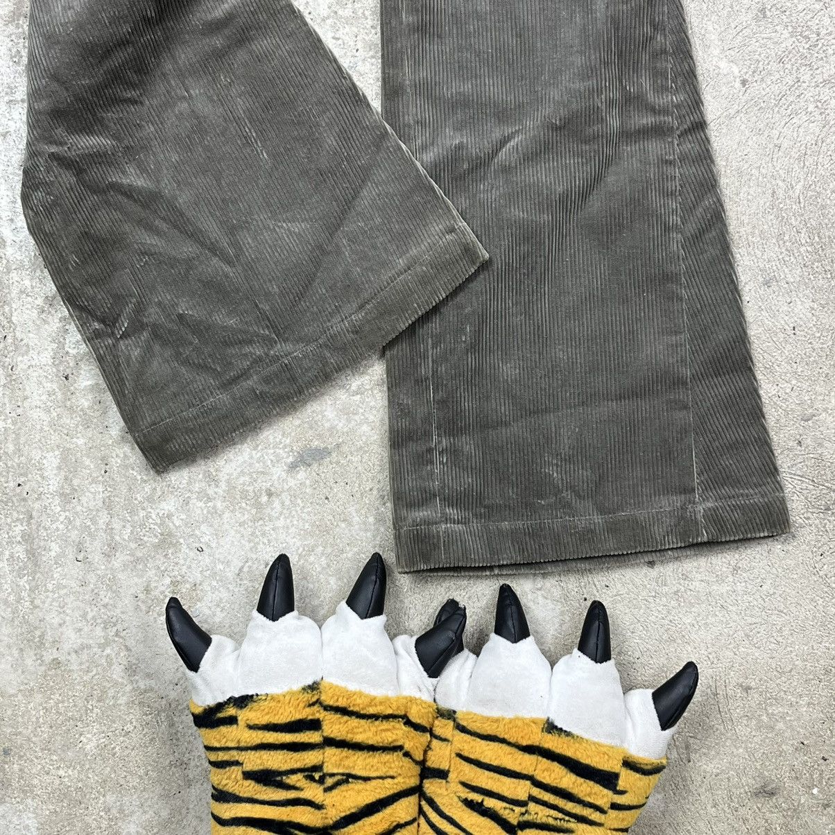 Vintage BAGGY FLARE CORDUROY ARCHIVE UTILITY HEAVY PANTS - № 3024 Size US 34 / EU 50 - 9 Thumbnail
