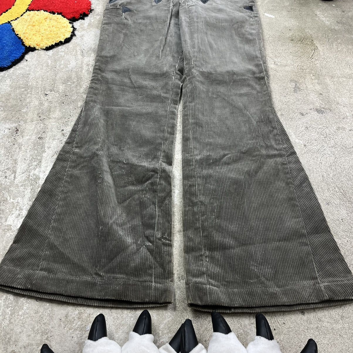 Vintage BAGGY FLARE CORDUROY ARCHIVE UTILITY HEAVY PANTS - № 3024 Size US 34 / EU 50 - 5 Thumbnail