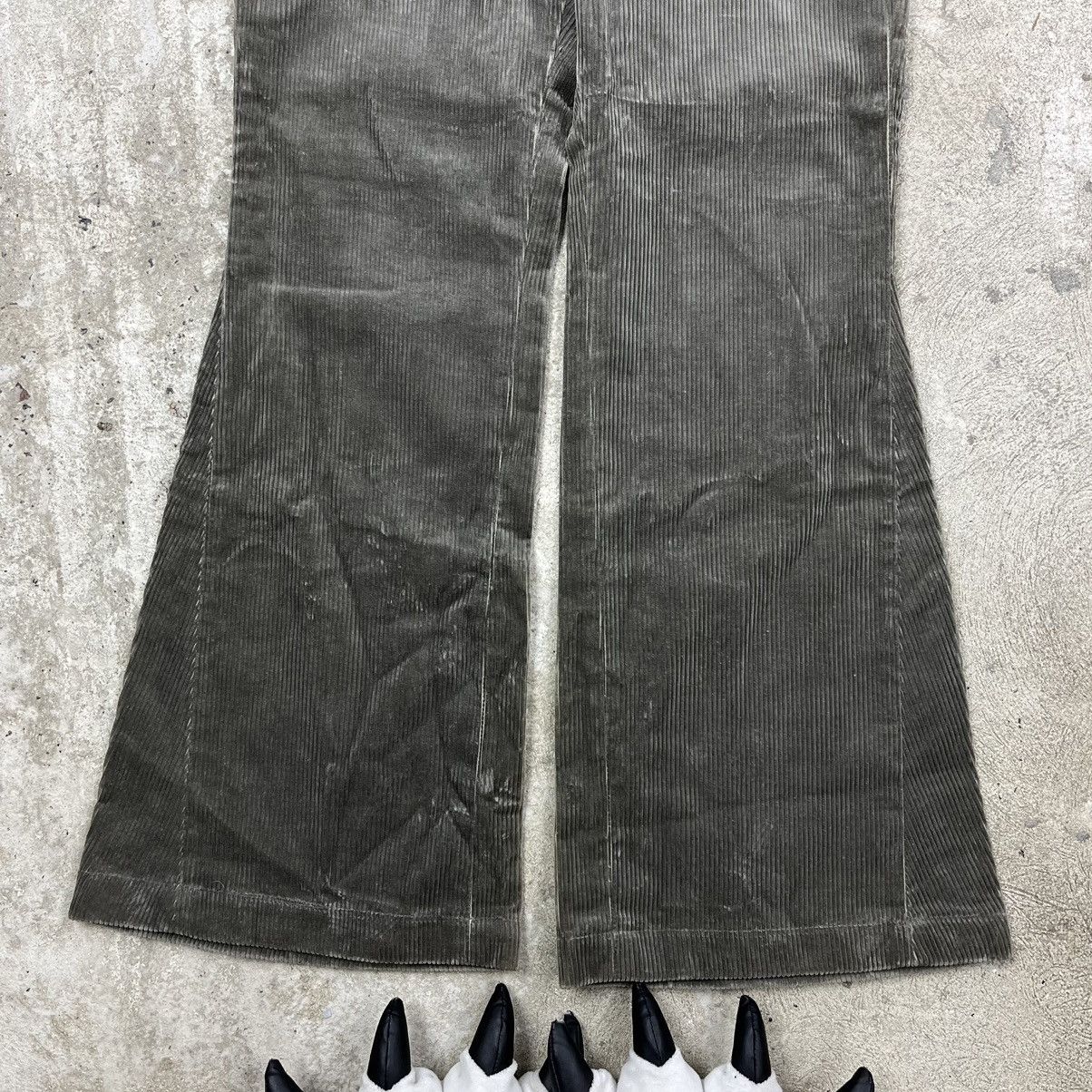 Vintage BAGGY FLARE CORDUROY ARCHIVE UTILITY HEAVY PANTS - № 3024 Size US 34 / EU 50 - 6 Thumbnail
