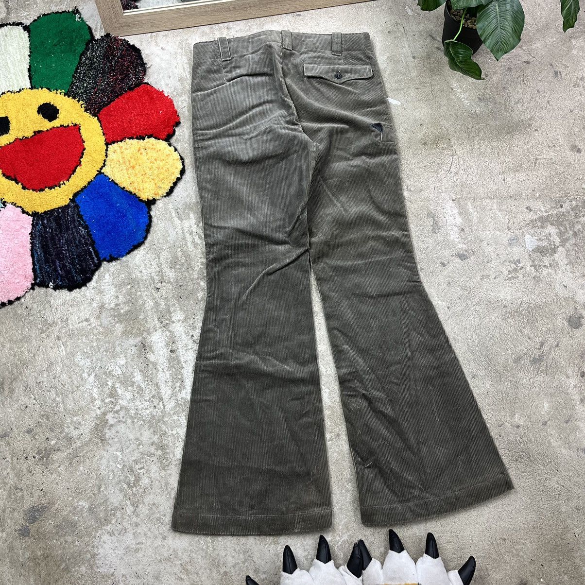Vintage BAGGY FLARE CORDUROY ARCHIVE UTILITY HEAVY PANTS - № 3024 Size US 34 / EU 50 - 11 Thumbnail