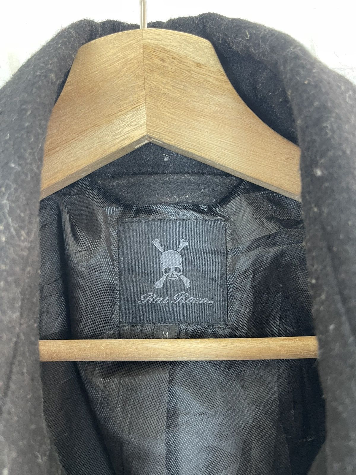 If Six Was Nine BLACK AVANT GARDE ROEN SKULL WOOL JACKET LGB IF SIX WAS NINE Size US M / EU 48-50 / 2 - 3 Thumbnail