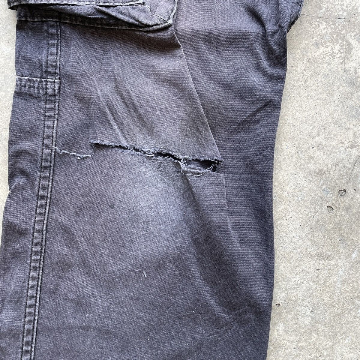 Alpha Industries Vtg ALPHA INDUSTRIES Faded Multipocket Tactical Cargo Pants Size US 29 - 6 Thumbnail