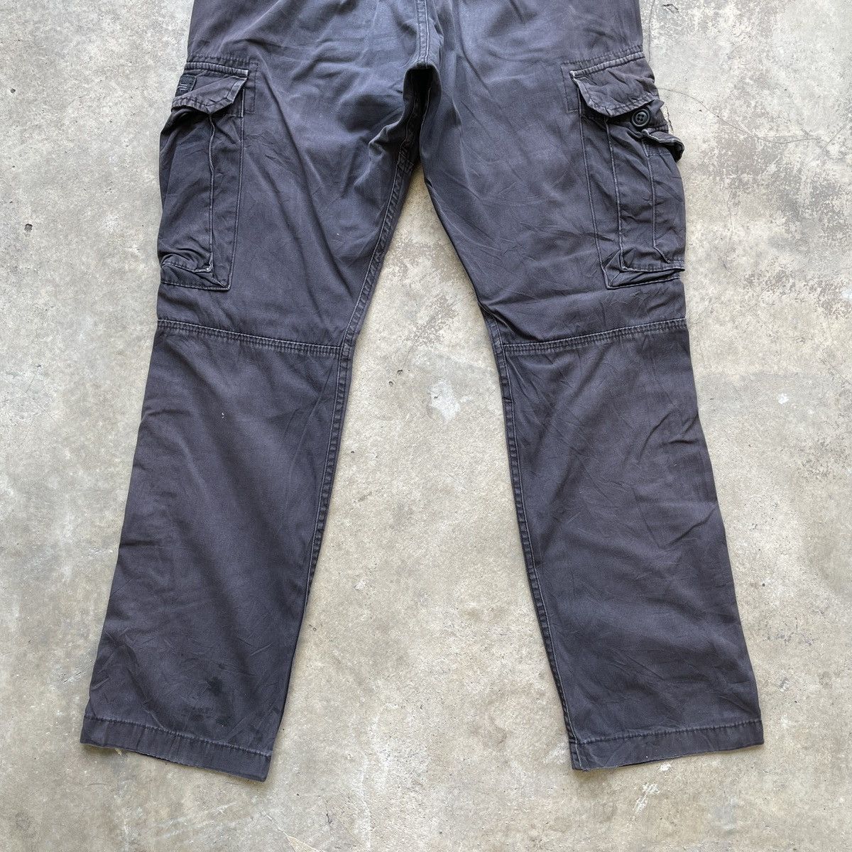 Alpha Industries Vtg ALPHA INDUSTRIES Faded Multipocket Tactical Cargo Pants Size US 29 - 11 Thumbnail
