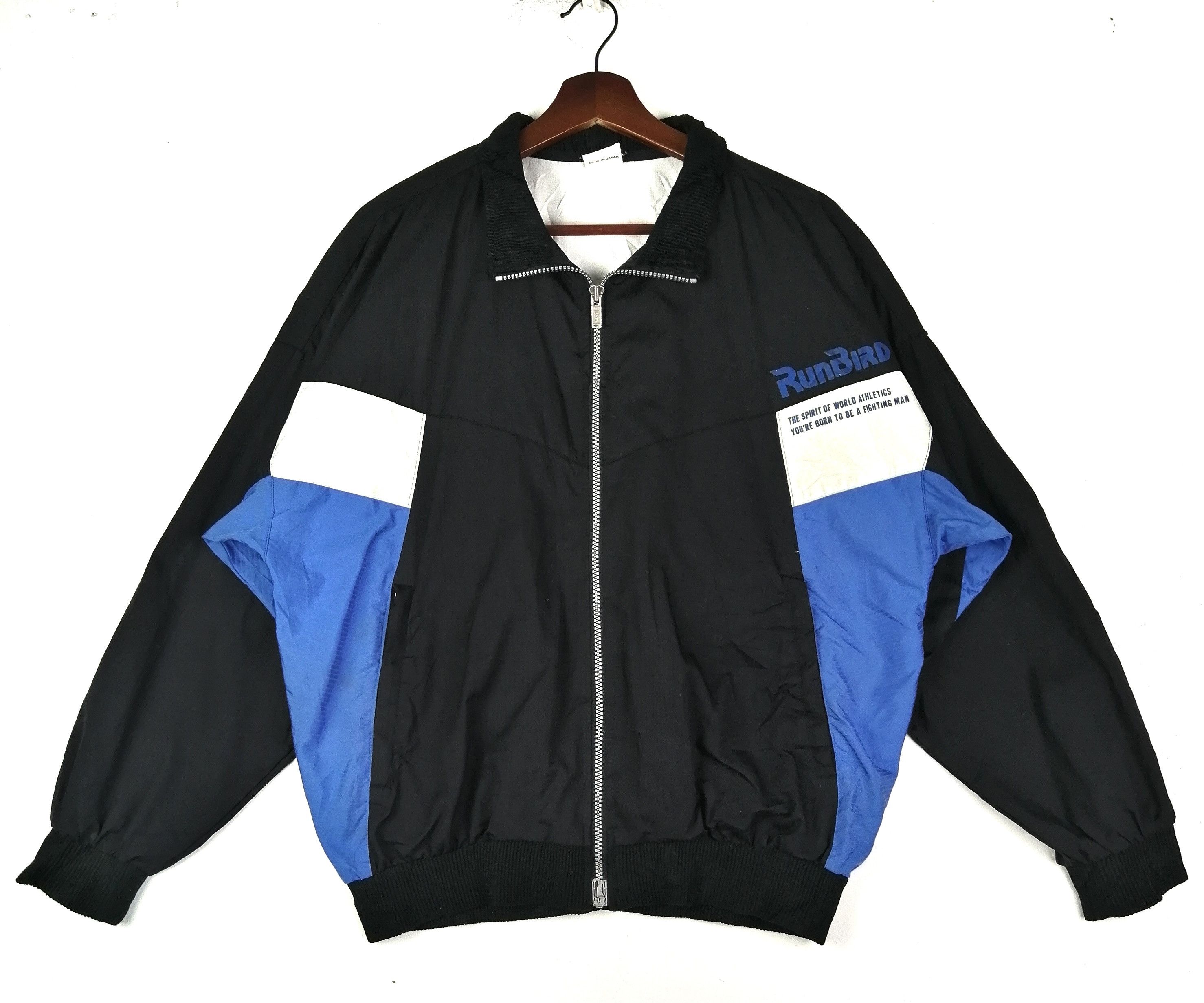 Japanese Brand × Mizuno × Vintage Vintage Run Bird Made in Japan Winbreaker Jacket Size US M / EU 48-50 / 2 - 1 Thumbnail