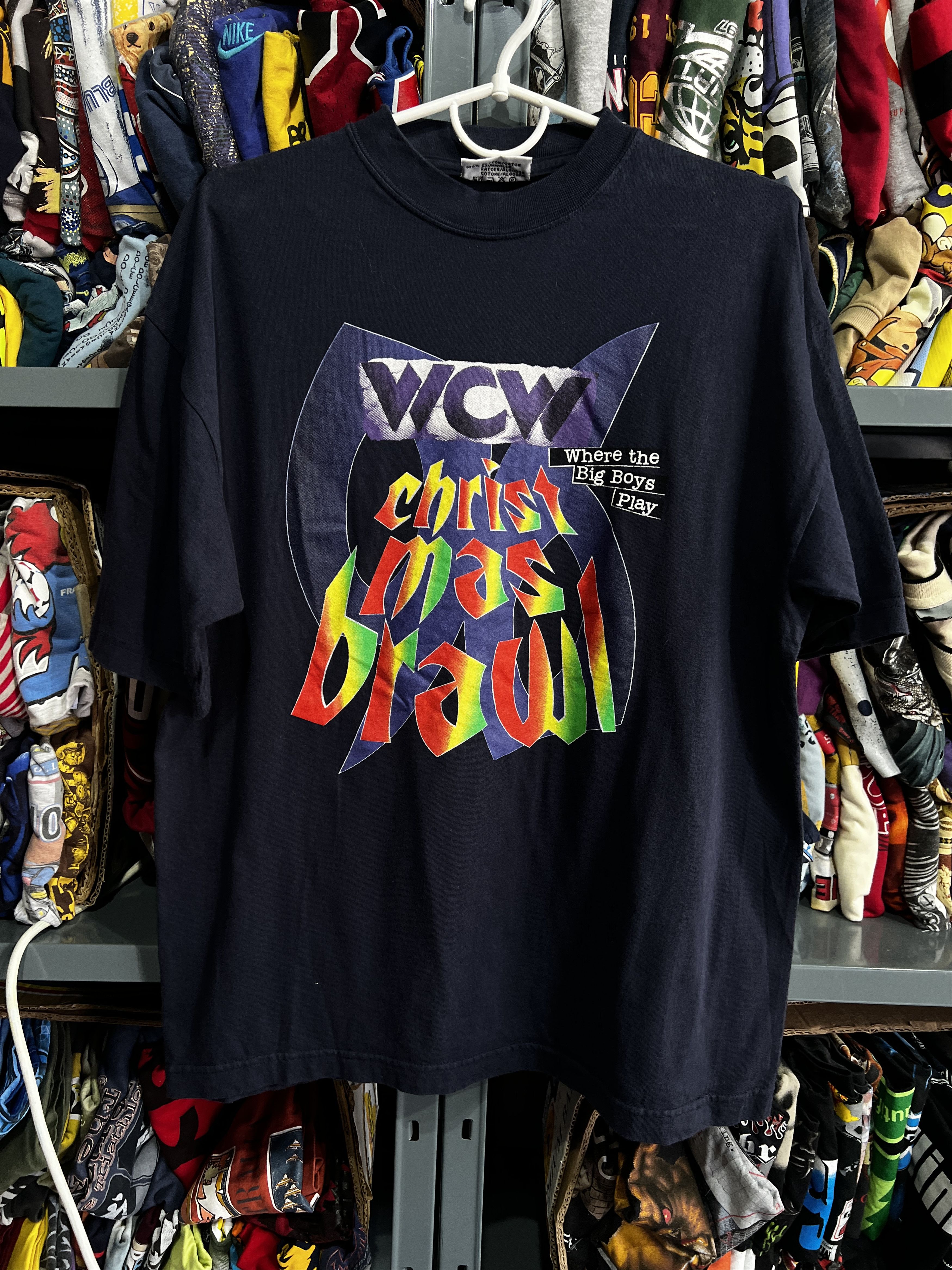 1996 WCW Christmas Brawl Germany Tour T shirt