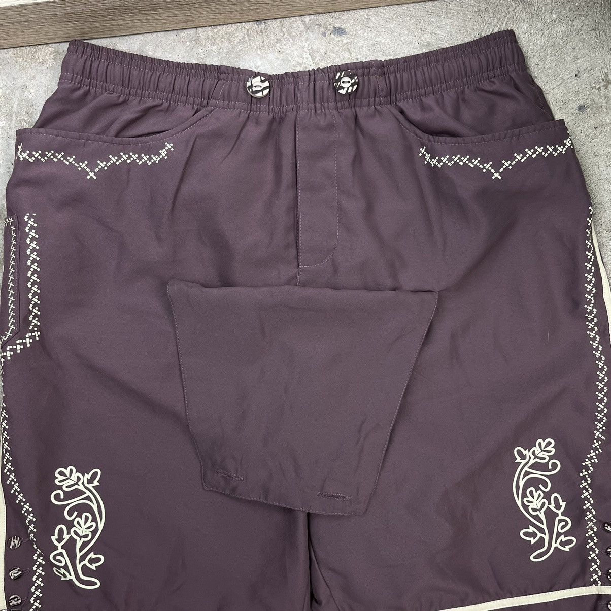 Vintage Y2K BAGGY ARCHIVE TRADITIONAL WESTERN SHORTS 2000s - № 3025 Size US 32 / EU 48 - 4 Thumbnail