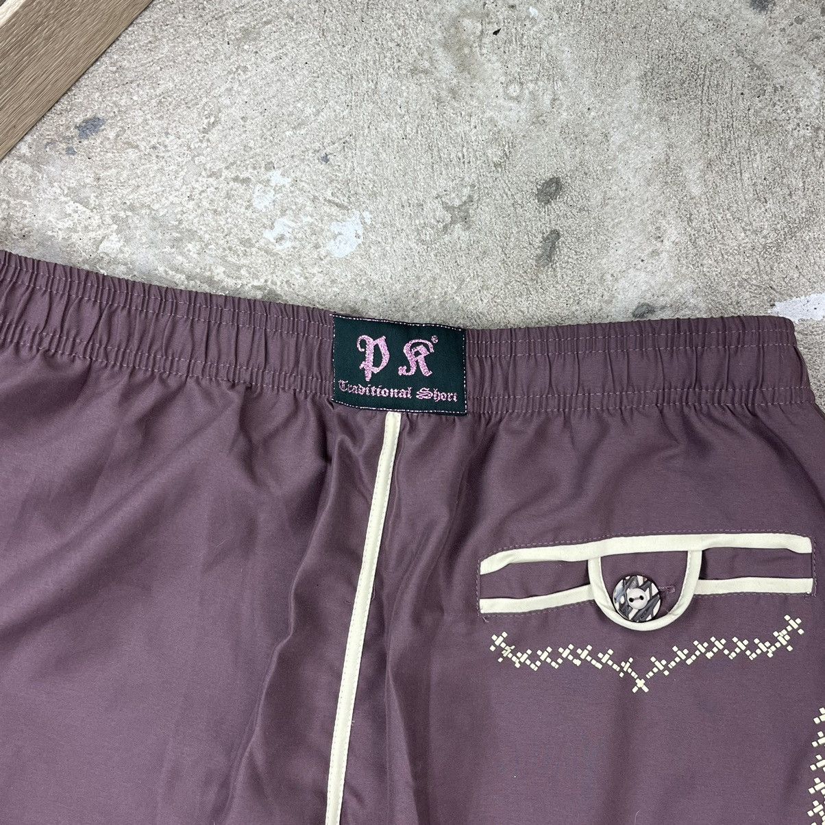 Vintage Y2K BAGGY ARCHIVE TRADITIONAL WESTERN SHORTS 2000s - № 3025 Size US 32 / EU 48 - 11 Thumbnail