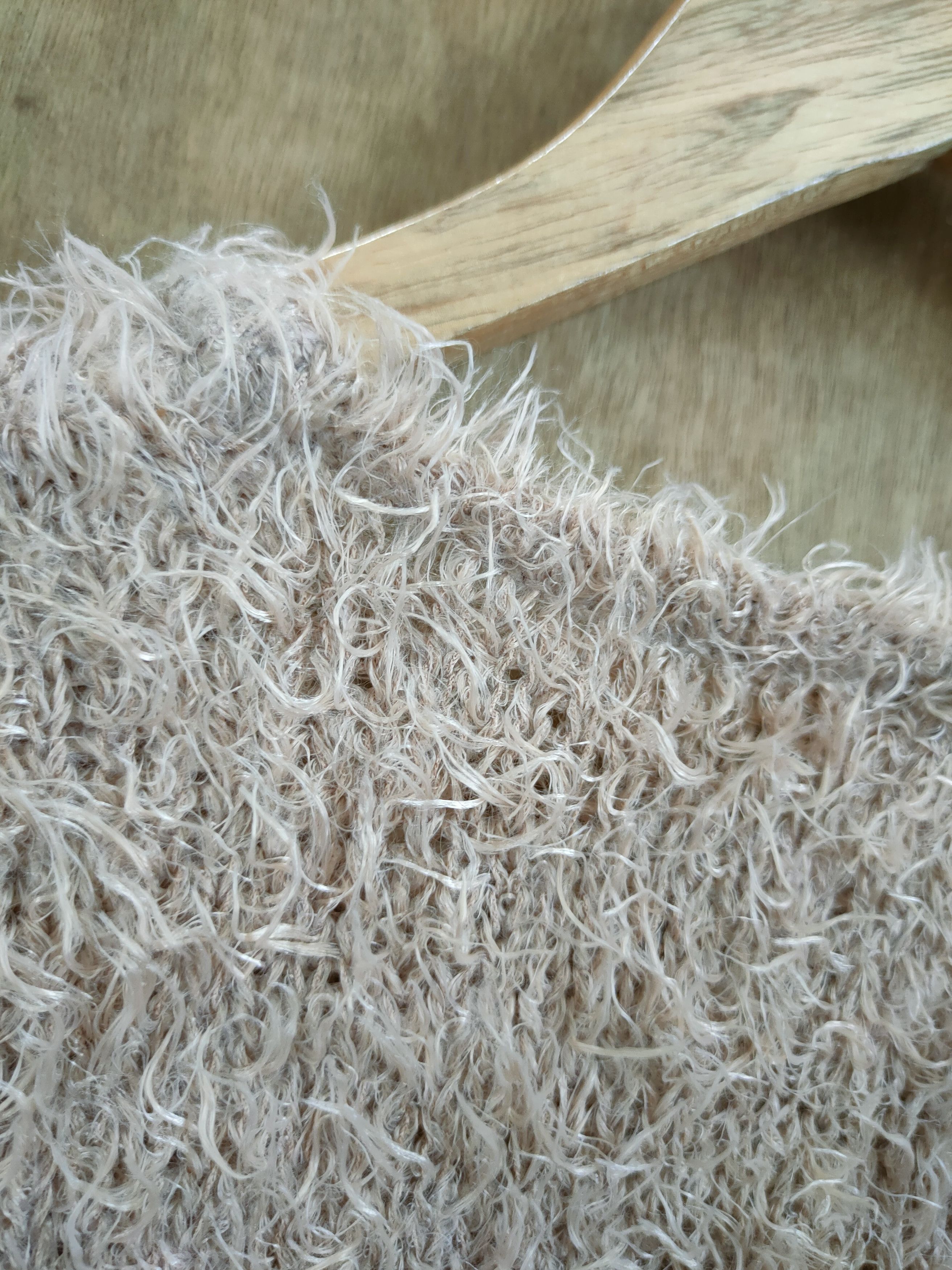 Homespun Knitwear × Japanese Brand Japan knitted star shag shaggy soft fur mohair #46-926 Size XS / US 0-2 / IT 36-38 - 12 Thumbnail