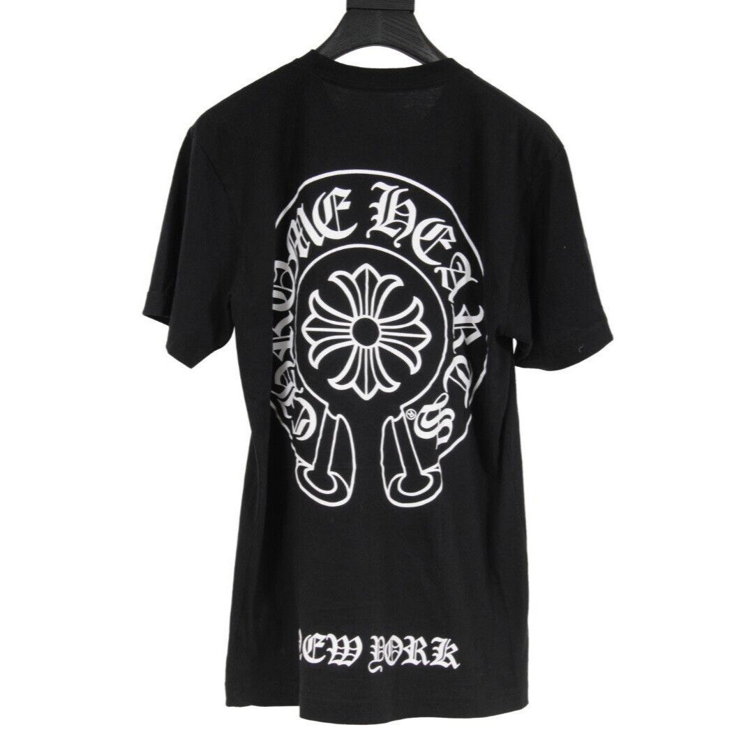 Chrome Hearts Black White New York Logo T Shirt - 01470 | Grailed