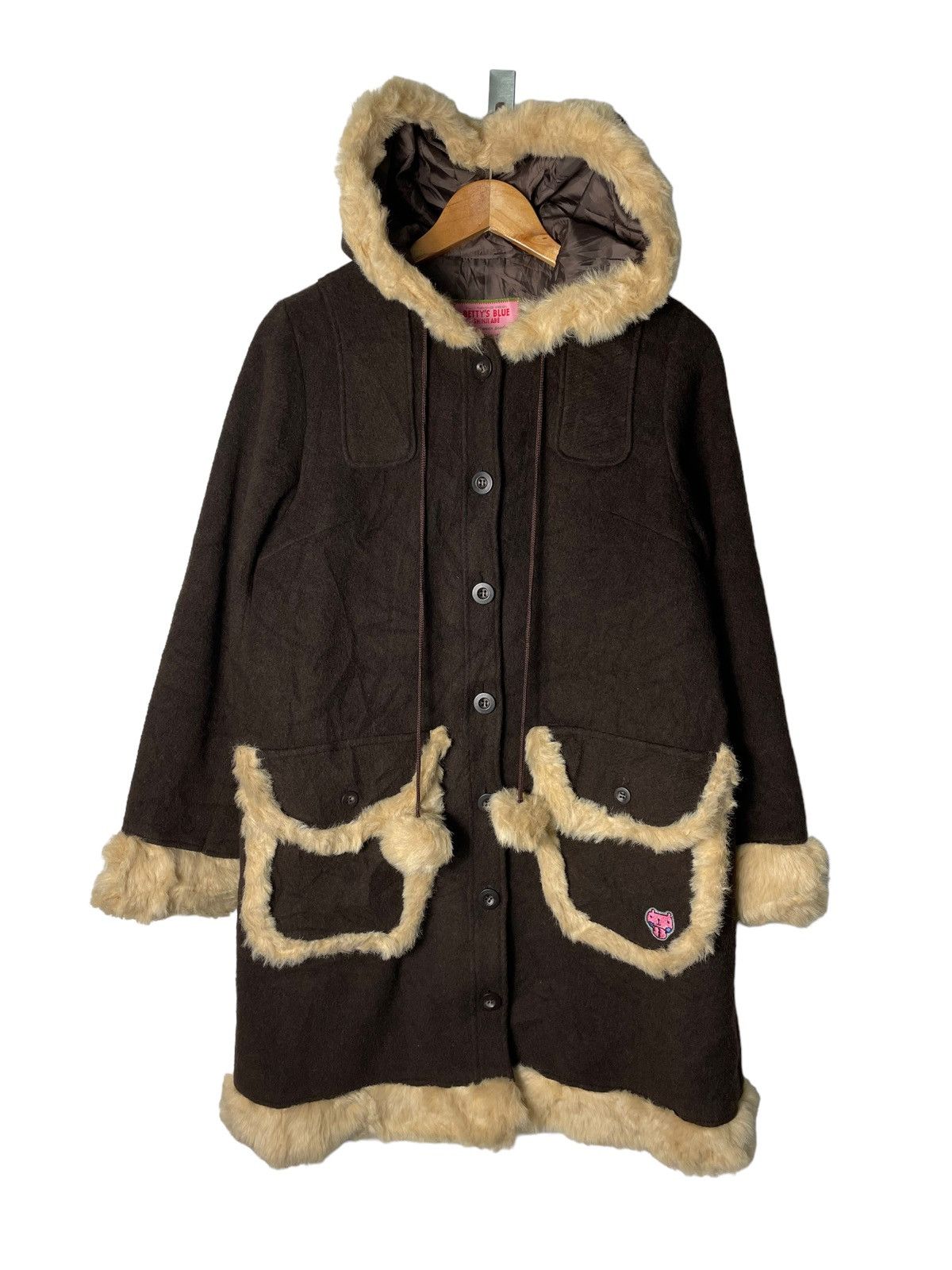 20471120 × Beauty Beast × Hysteric Glamour Bettys Blue by Shinji Abe Streetwear Hoodie Wool Coat Size M / US 6-8 / IT 42-44 - 1 Thumbnail