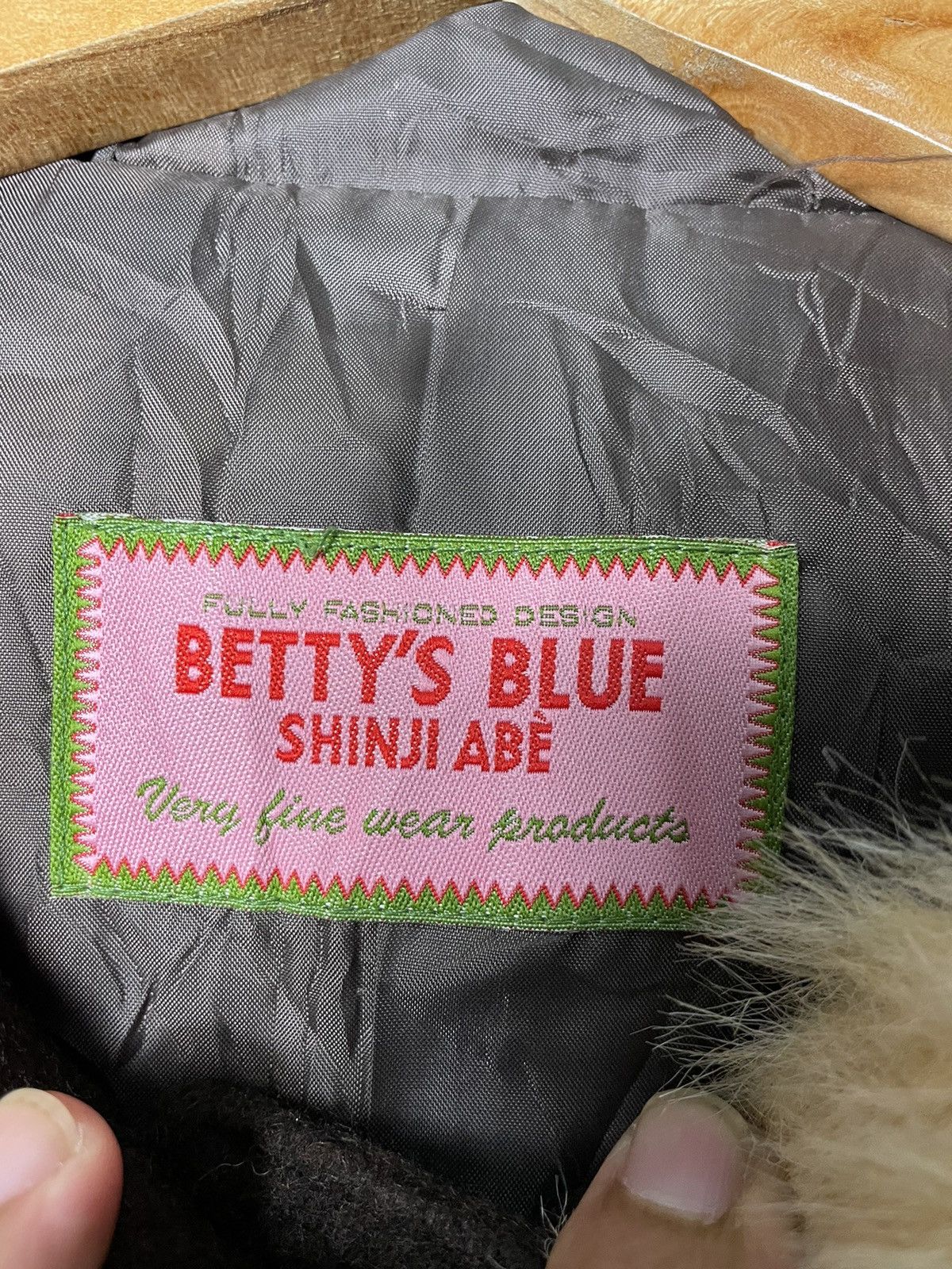 20471120 × Beauty Beast × Hysteric Glamour Bettys Blue by Shinji Abe Streetwear Hoodie Wool Coat Size M / US 6-8 / IT 42-44 - 5 Thumbnail