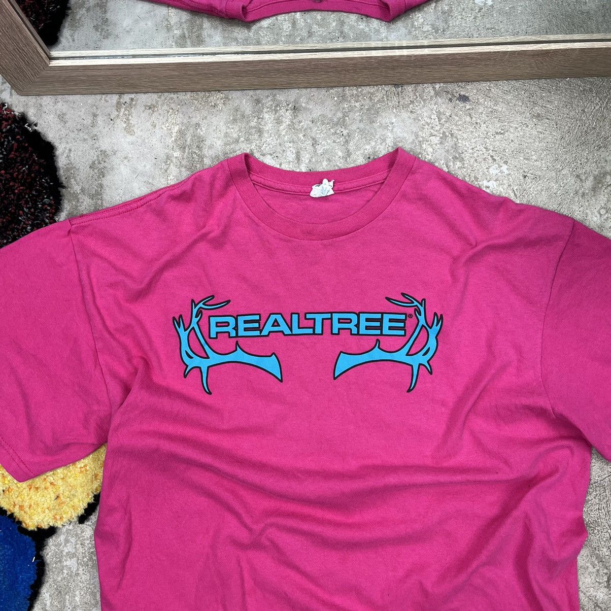 Realtree 2000s REALTREE ACID PINK VINTAGE RARE TEE - LOT № 89 Size US L / EU 52-54 / 3 - 3 Thumbnail