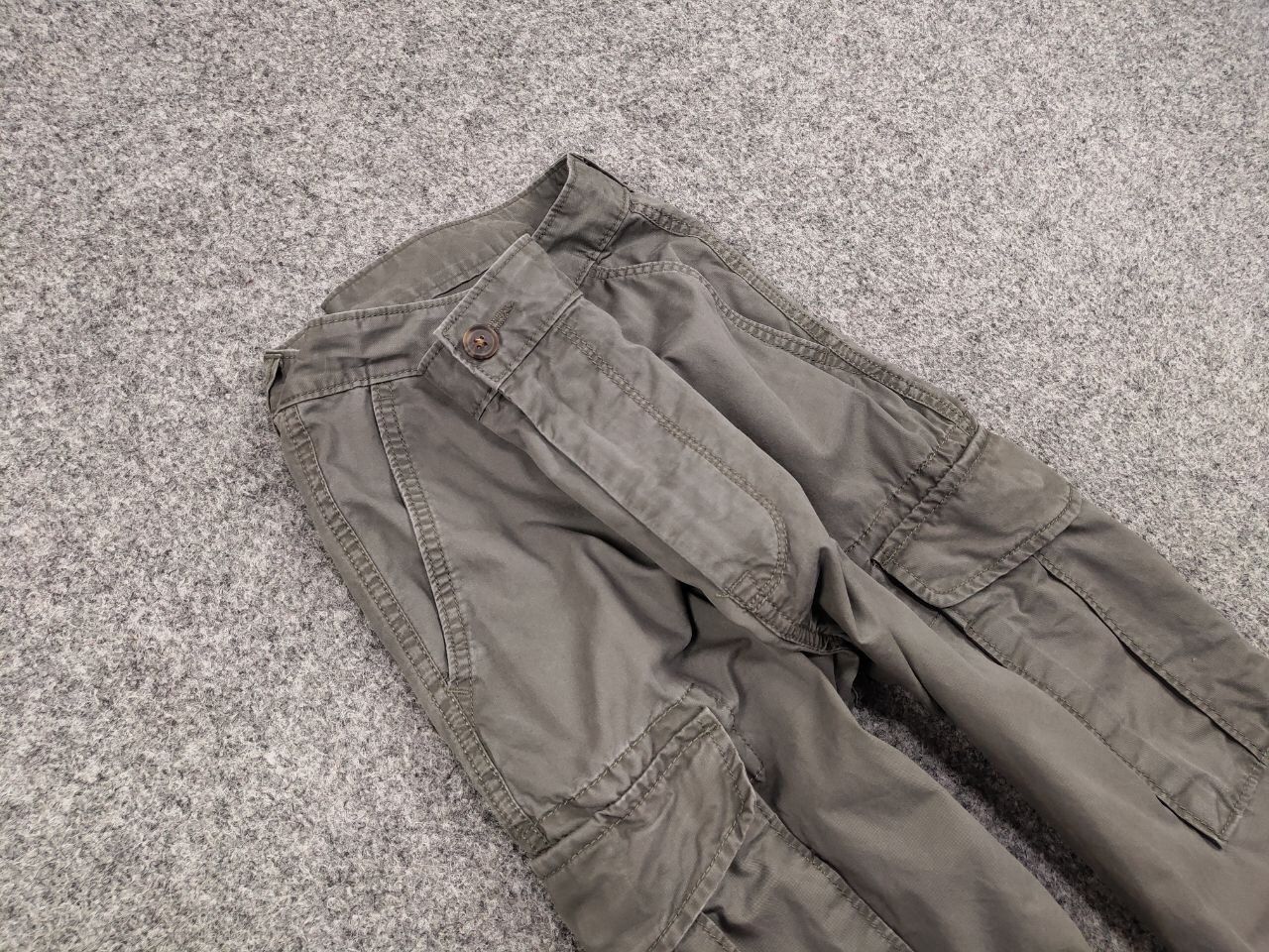 Japanese Brand Vintage Military Japan Gray Cargo Men's Casual Pants Size US 36 / EU 52 - 10 Thumbnail