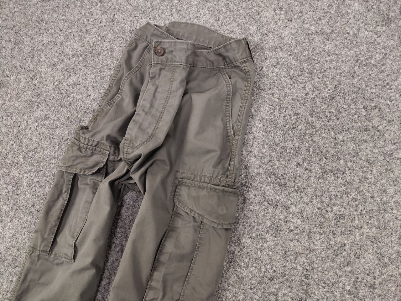 Japanese Brand Vintage Military Japan Gray Cargo Men's Casual Pants Size US 36 / EU 52 - 4 Thumbnail