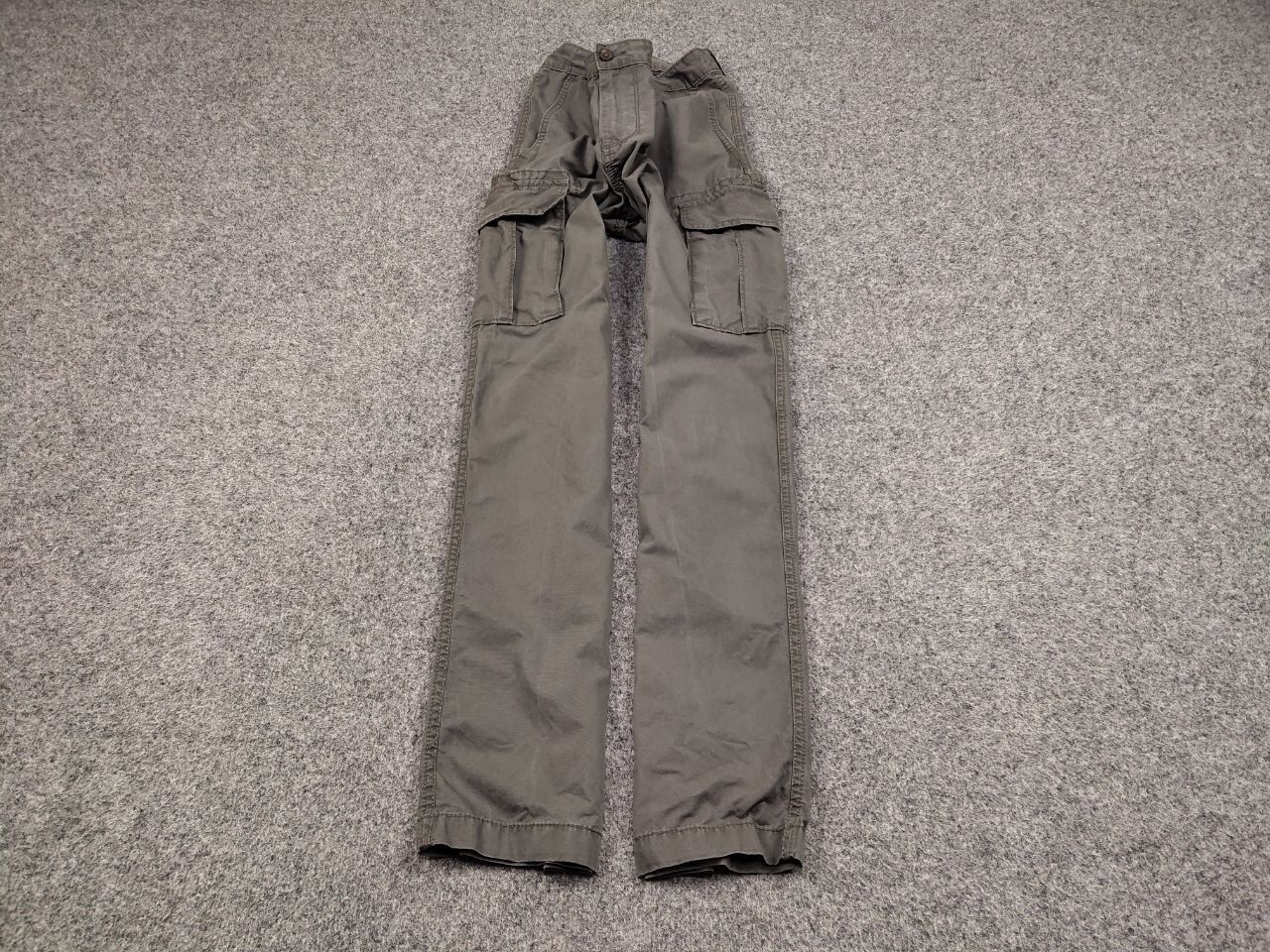 Japanese Brand Vintage Military Japan Gray Cargo Men's Casual Pants Size US 36 / EU 52 - 2 Thumbnail