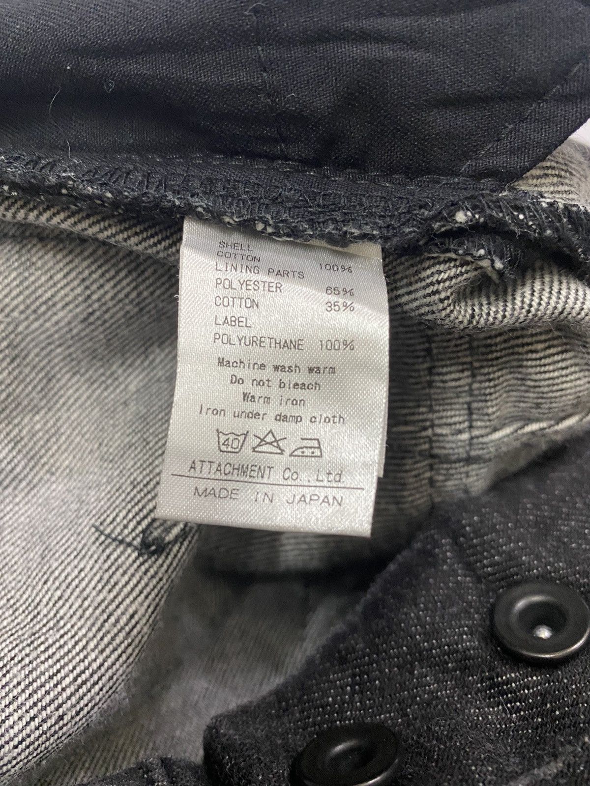 Attachment Japanese Brand Streetwear Attachment Denim Fashion Pants Size US 30 / EU 46 - 12 Thumbnail