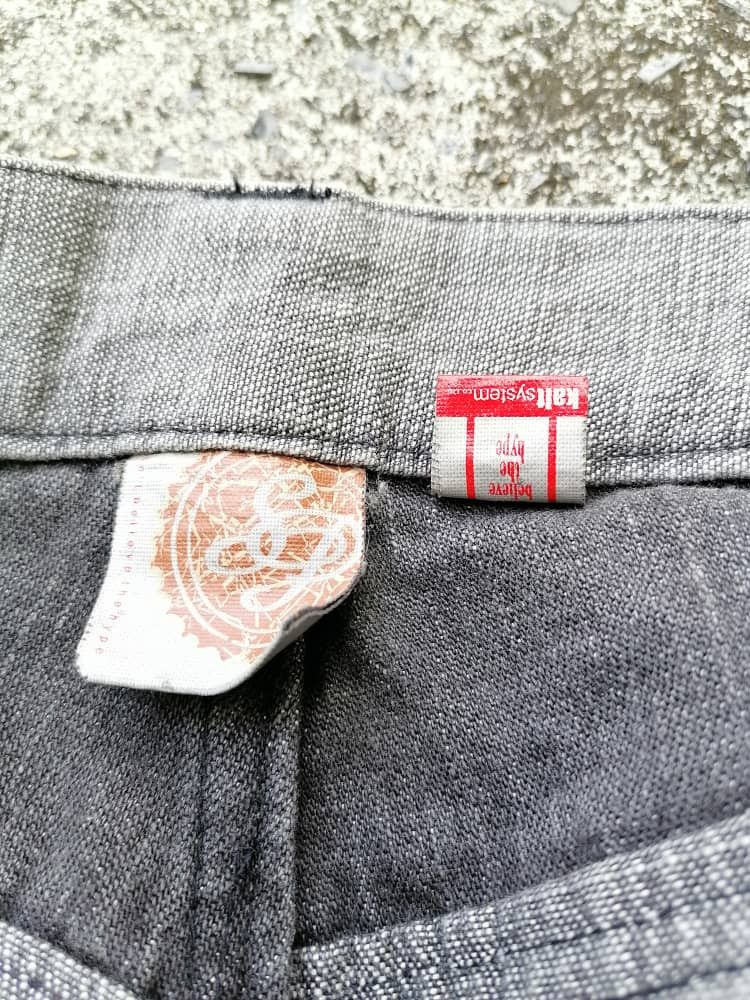 Japanese Brand Surpass Patchwork Denim Jeans Size US 37 - 4 Thumbnail