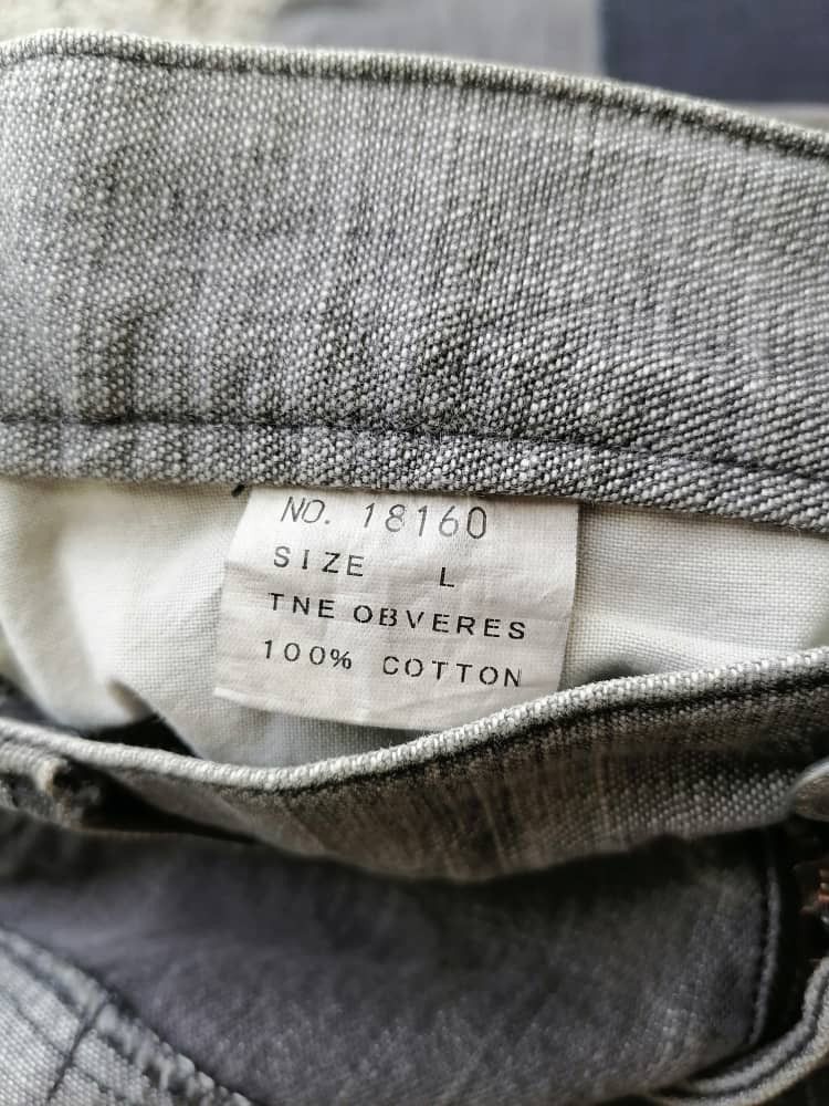 Japanese Brand Surpass Patchwork Denim Jeans Size US 37 - 5 Thumbnail