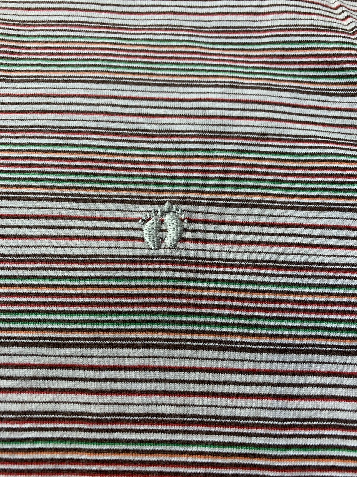 Hang Ten Hang Ten Striped Surf Skate Hawaii Beach Tee Size US M / EU 48-50 / 2 - 2 Thumbnail