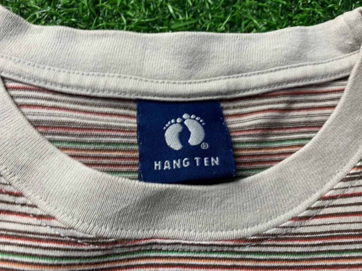 Hang Ten Hang Ten Striped Surf Skate Hawaii Beach Tee Size US M / EU 48-50 / 2 - 3 Thumbnail