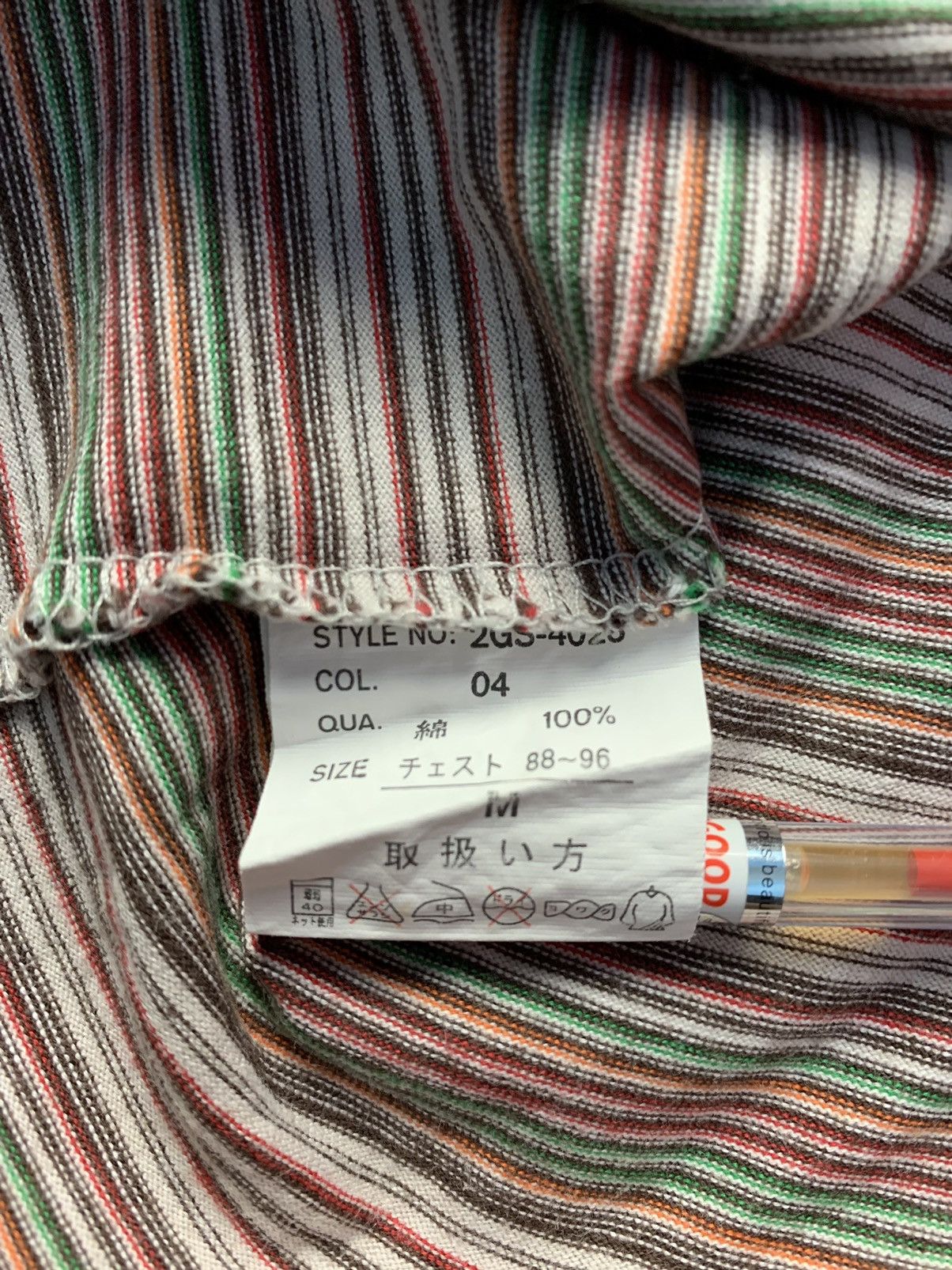 Hang Ten Hang Ten Striped Surf Skate Hawaii Beach Tee Size US M / EU 48-50 / 2 - 8 Thumbnail