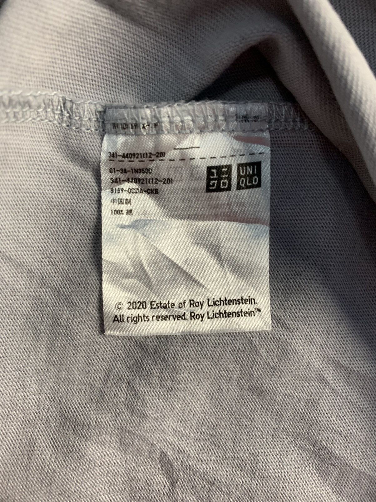 Japanese Brand Roy Lichtenstein Pop Art Tee Size US L / EU 52-54 / 3 - 5 Thumbnail