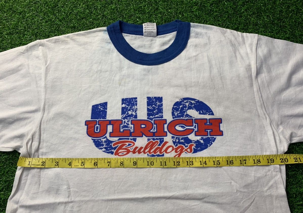 Vintage Ulrich Bulldogs Spell Out Ringer Tee Sportswear Athletic Size US M / EU 48-50 / 2 - 6 Thumbnail